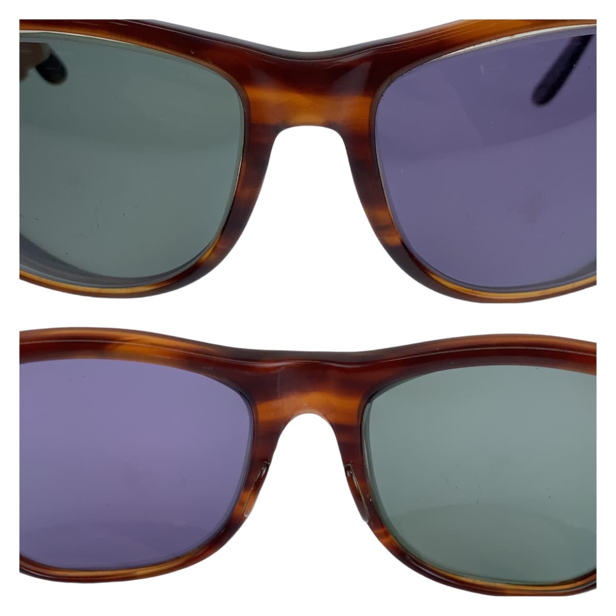 Ray-Ban B&amp;L RAY-BAN USA Brown Plastic Sunglasses with prescription Wellington for men