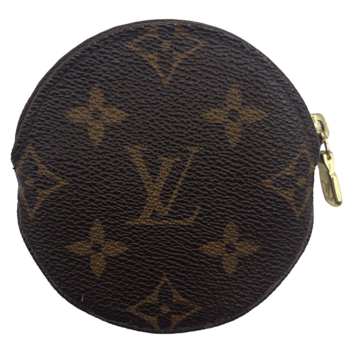 10468
 LOUIS VUITTON Louis Vuitton Monogram Porte Monnaie Long Brown Gold Hardware PVC M62142 Coin Case Purse for Women