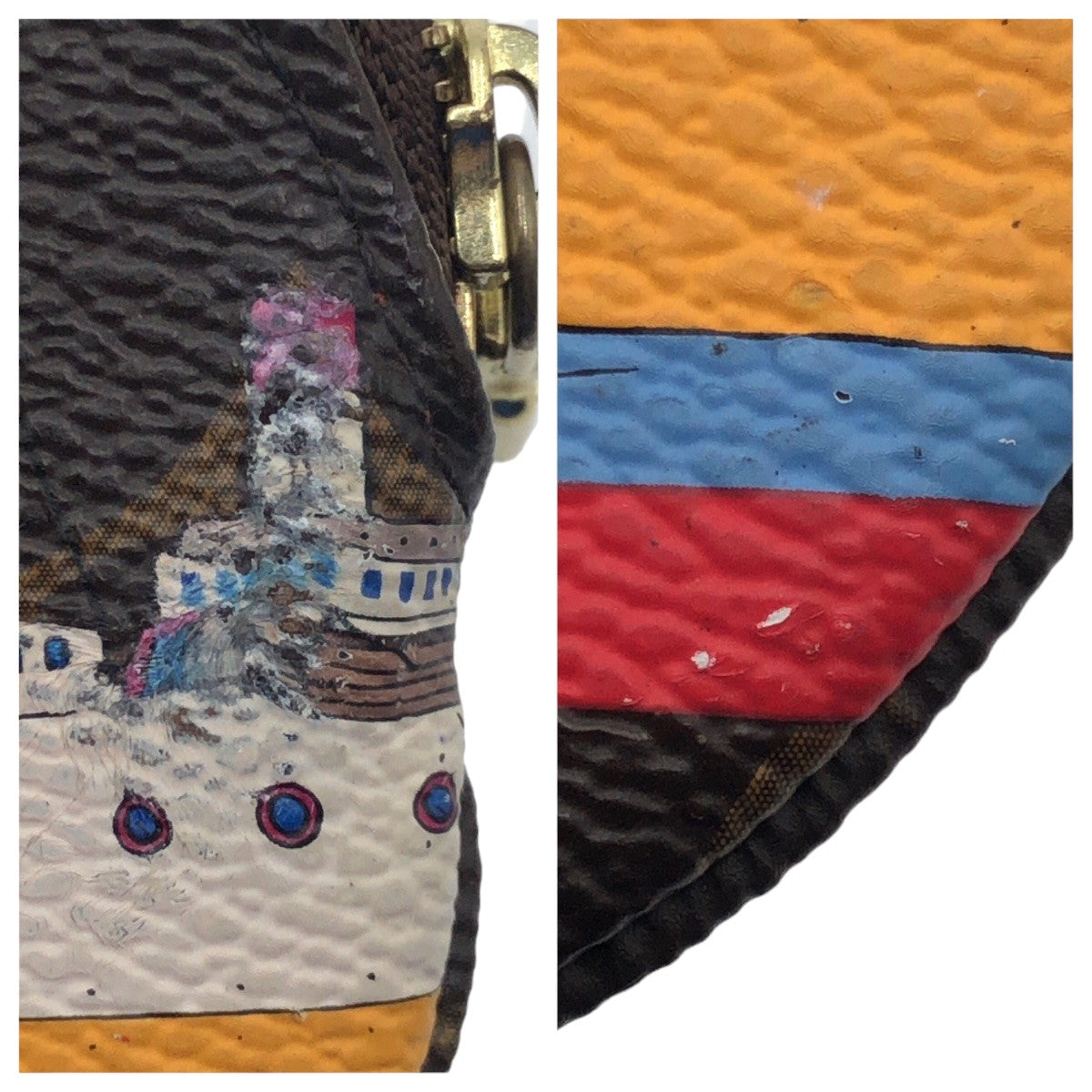 10468
 LOUIS VUITTON Louis Vuitton Monogram Porte Monnaie Long Brown Gold Hardware PVC M62142 Coin Case Purse for Women