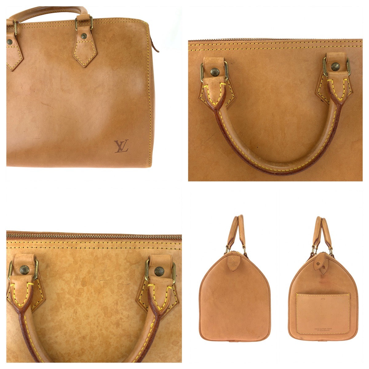 H-00632
LOUIS VUITTON ルイヴィトン ヴィンテージ スピーディ30 ノマド 15周年限定モデル ブラウン 茶 レザー M85392 ボストンバッグ ハンドバッグ  レディース