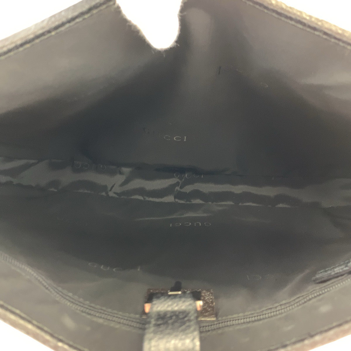 GUCCI グッチ ジャッキー レッド 赤 ブラック 黒 シルバー金具 スウェード 001 3306 ワンショルダーバッグ 肩掛け  レディース