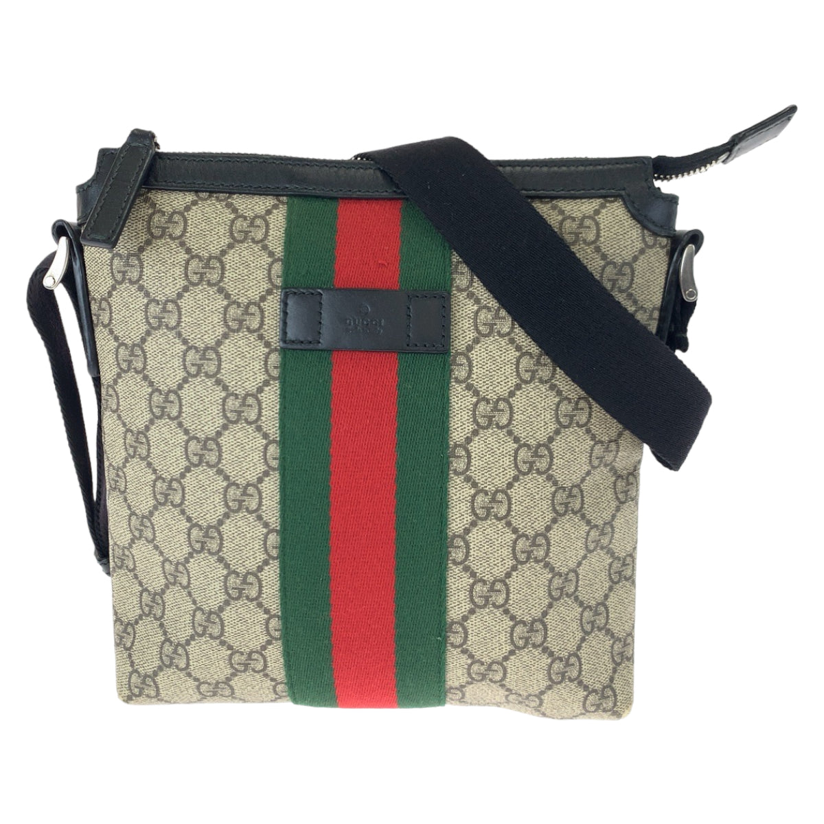 GUCCI グッチ シェリーライン ベージュ ブラウン 茶 GGスプリームキャンバス 471454 ショルダーバッグ 斜め掛け  レディース