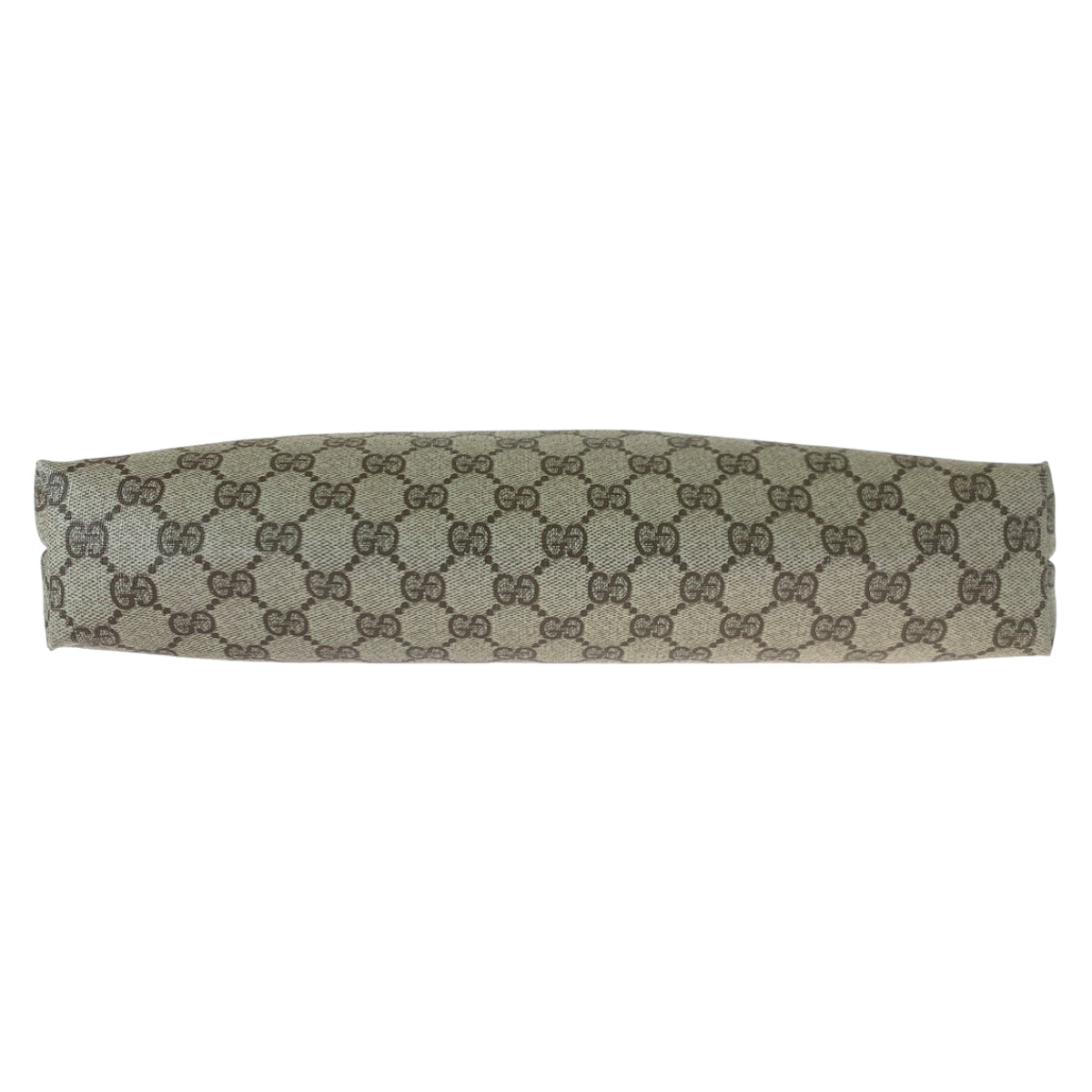 GUCCI グッチ ヴィンテージ オールドグッチ シェリーライン ブラウン 茶 ベージュ PVC トートバッグ ハンドバッグ  レディース