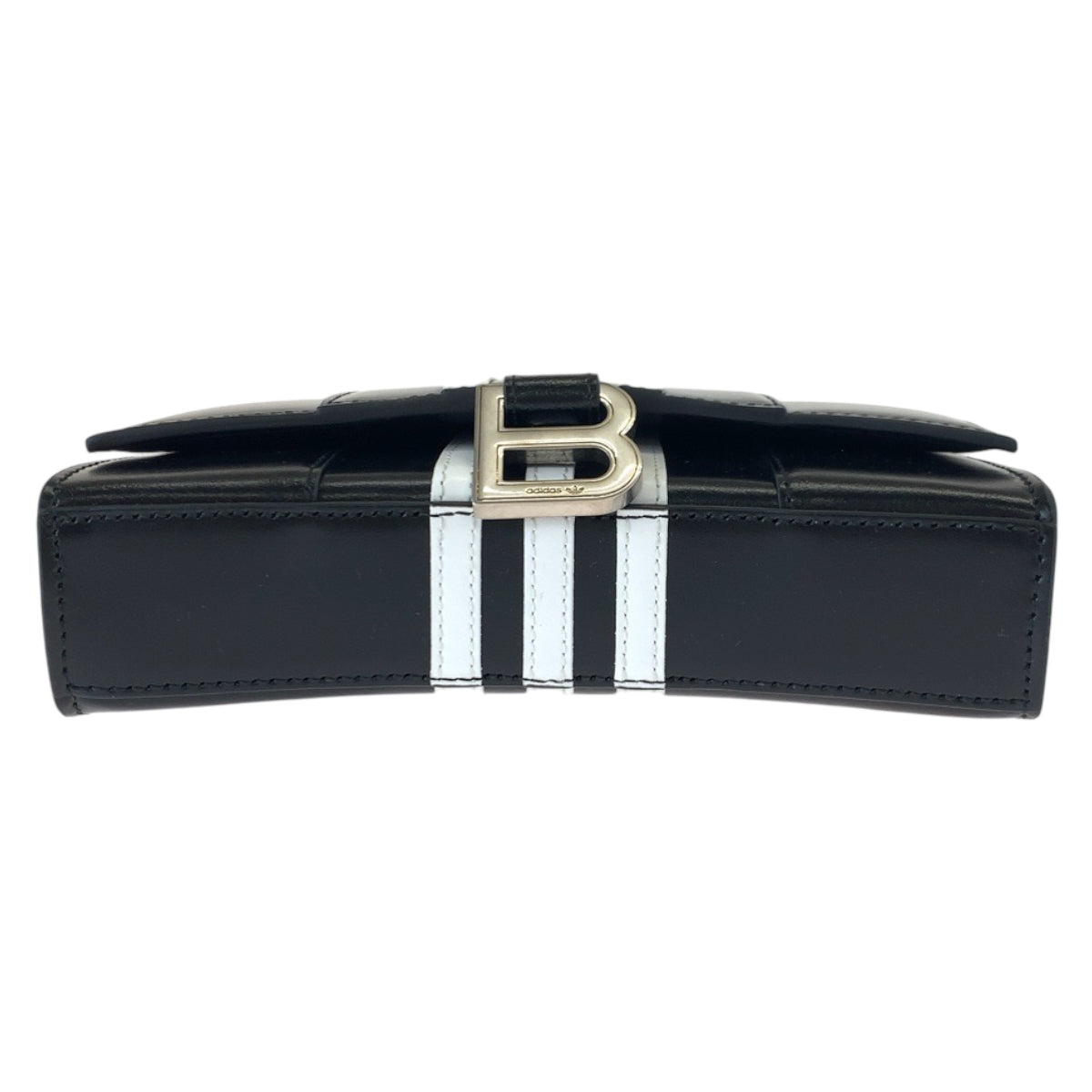 17952
BALENCIAGA バレンシアガ アディダスコラボ アワーグラス Hourglass Wallet On Chain ブラック ホワイト レザー 2304BLSJJ BAL3145 チェーンウォレット ショルダーバッグ  レディース N180