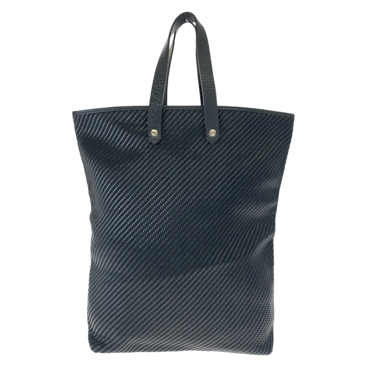 HERMES エルメス アメダバ ディアゴGM ブラック 黒 シルバー金具 レザー トートバッグ ハンドバッグ  メンズ