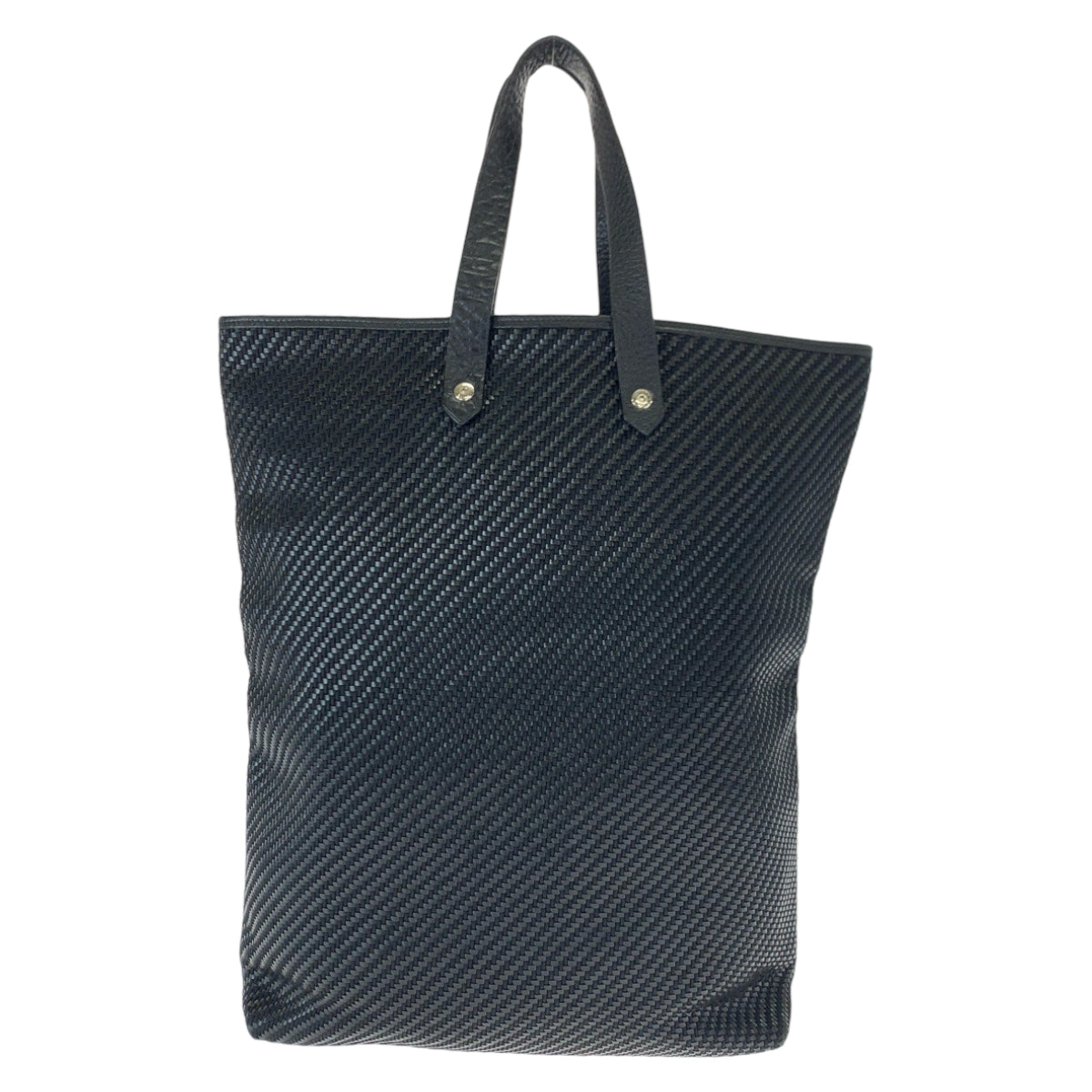 HERMES エルメス アメダバ ディアゴGM ブラック 黒 シルバー金具 レザー トートバッグ ハンドバッグ  メンズ