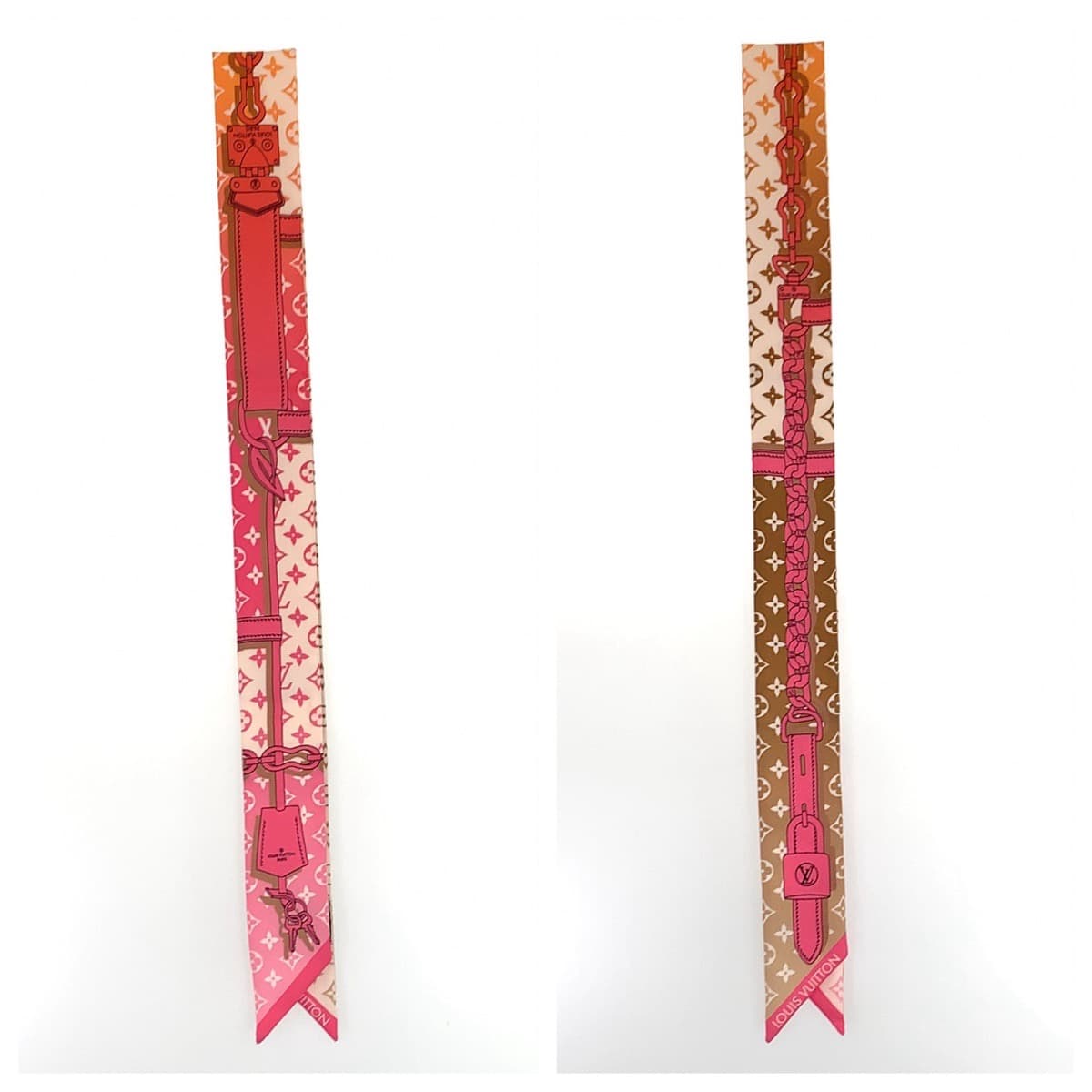 10495
 
LOUIS VUITTON Louis Vuitton Bandeau BB Pink Beige Multicolor Silk M78453 Rising Confidential Women's