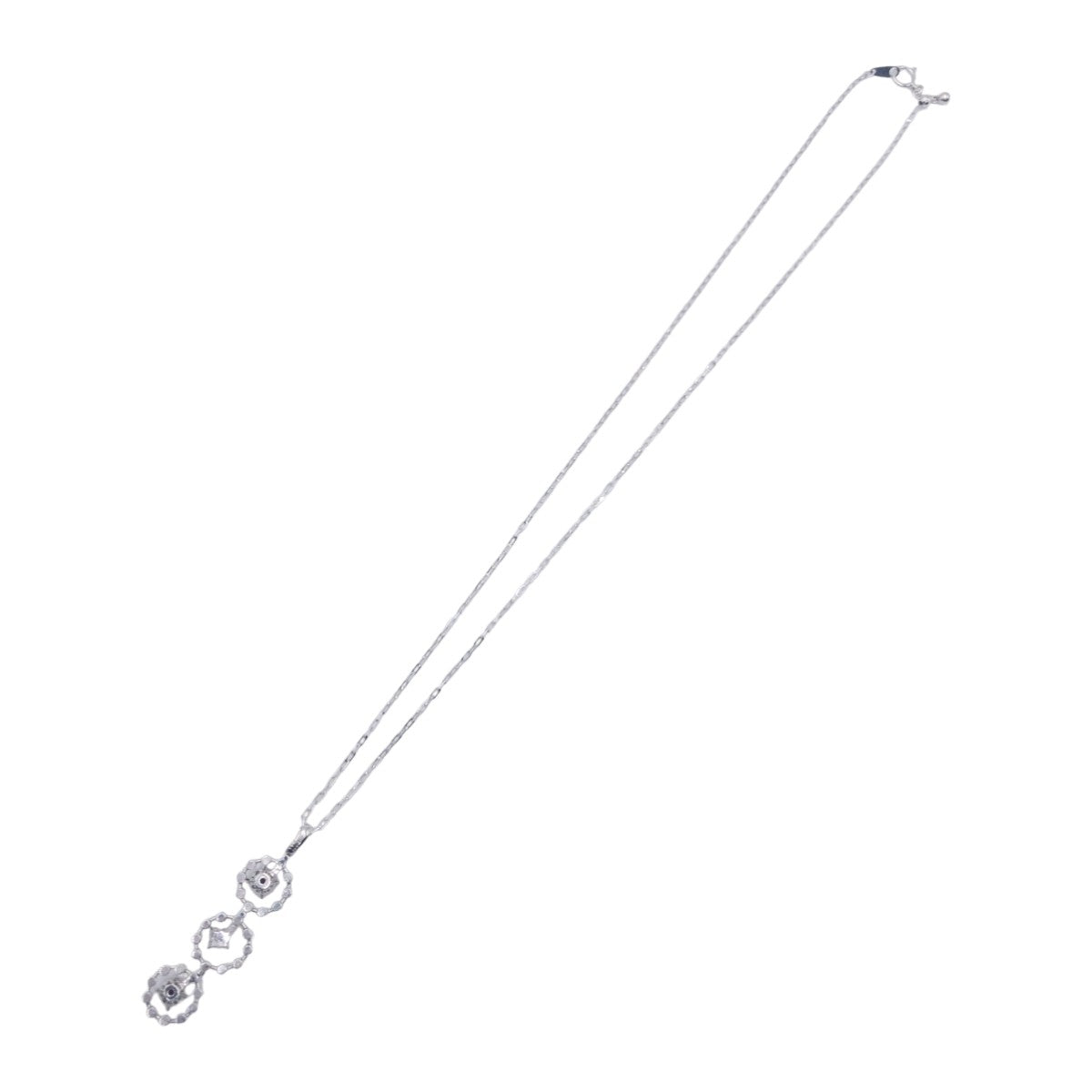 J-014
FT0.91ct FD0.13ct シルバー ピンク K18ホワイトゴールド / ルベライトトルマリン ネックレス ペンダント  レディース