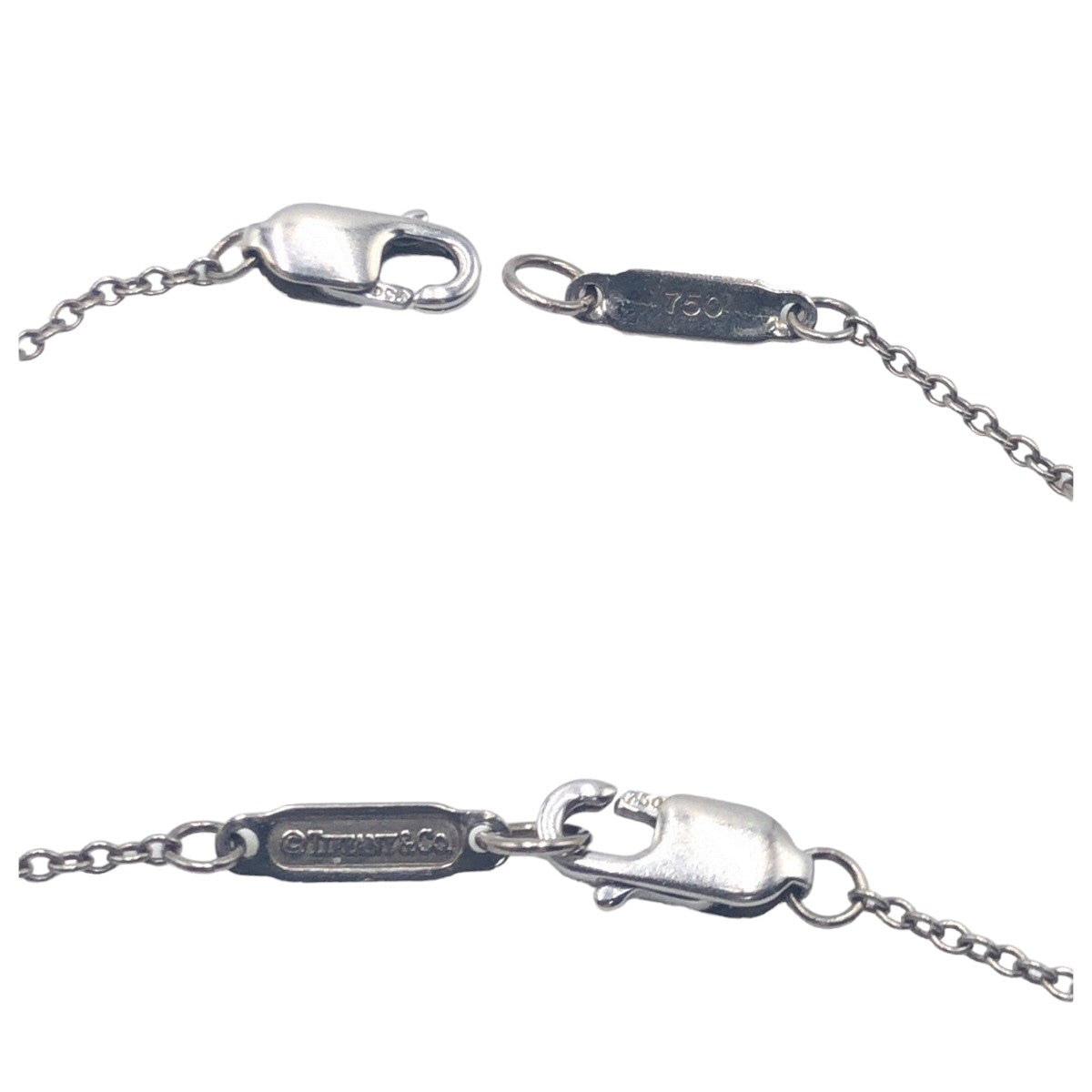 J-018
TIFFANY&Co. ティファニー マルチハート K18イエローゴールド / K18ホワイトゴールド ブレスレット  レディース