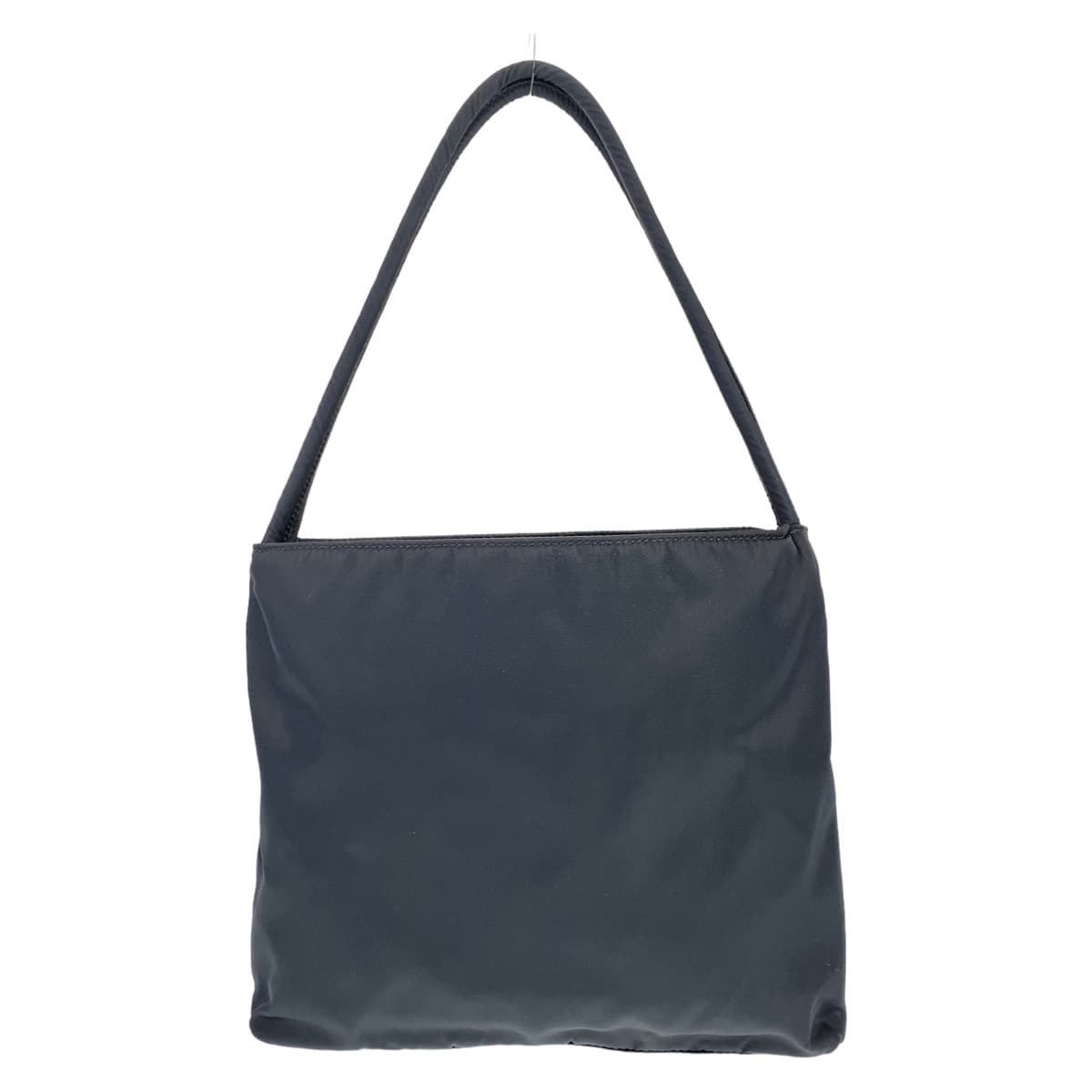 12540
PRADA プラダ テスート 三角ロゴプレート グレー シルバー金具 ナイロン トートバッグ ショルダーバッグ ハンドバッグ  レディース