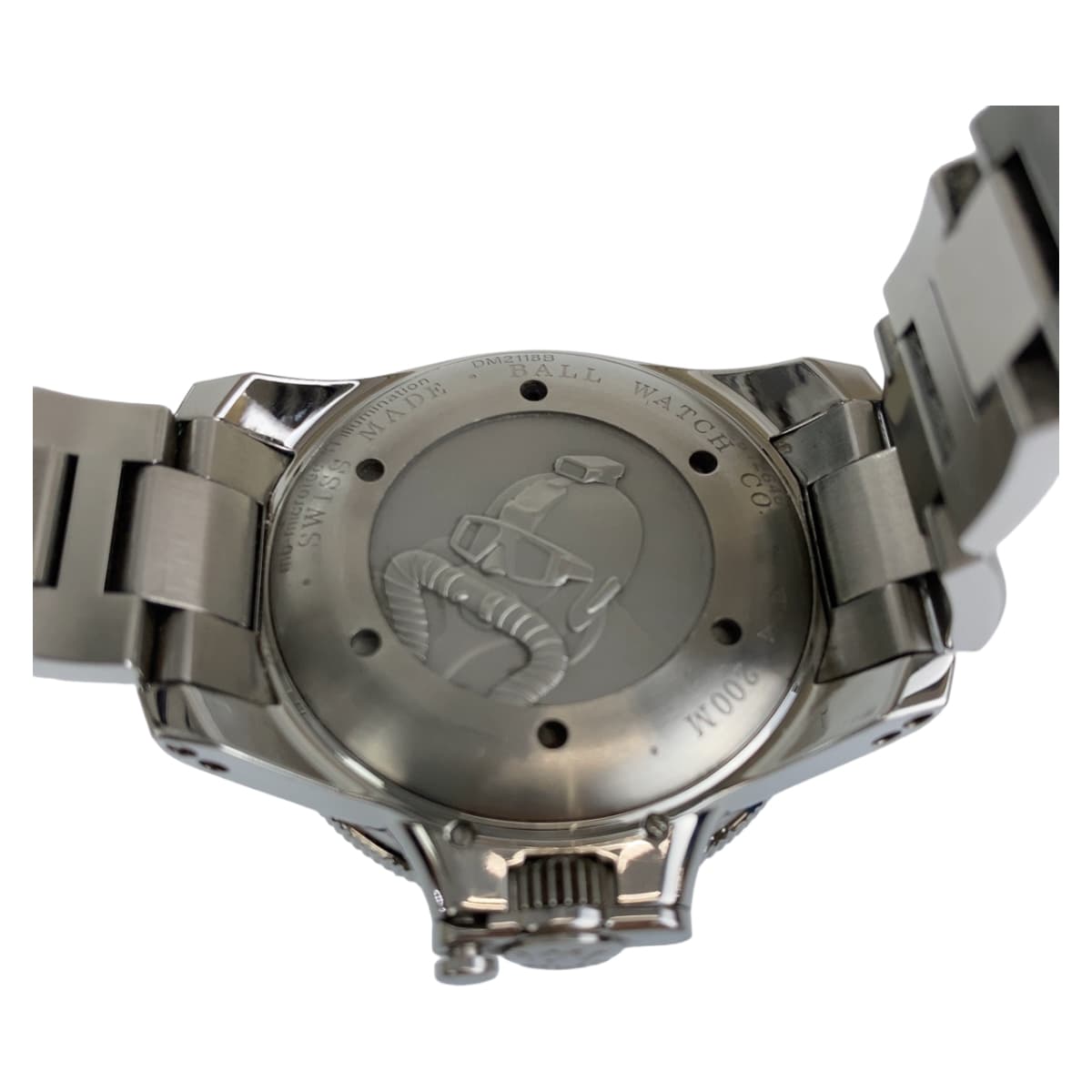 BALL WATCH ボール エンジニアハイドロカーボン オリジナル シルバー 銀 ブラック 黒 ステンレススチール DM2118B-S1CJ-BK 防水加工 デイデイト 自動巻き ブラック文字盤  メンズ