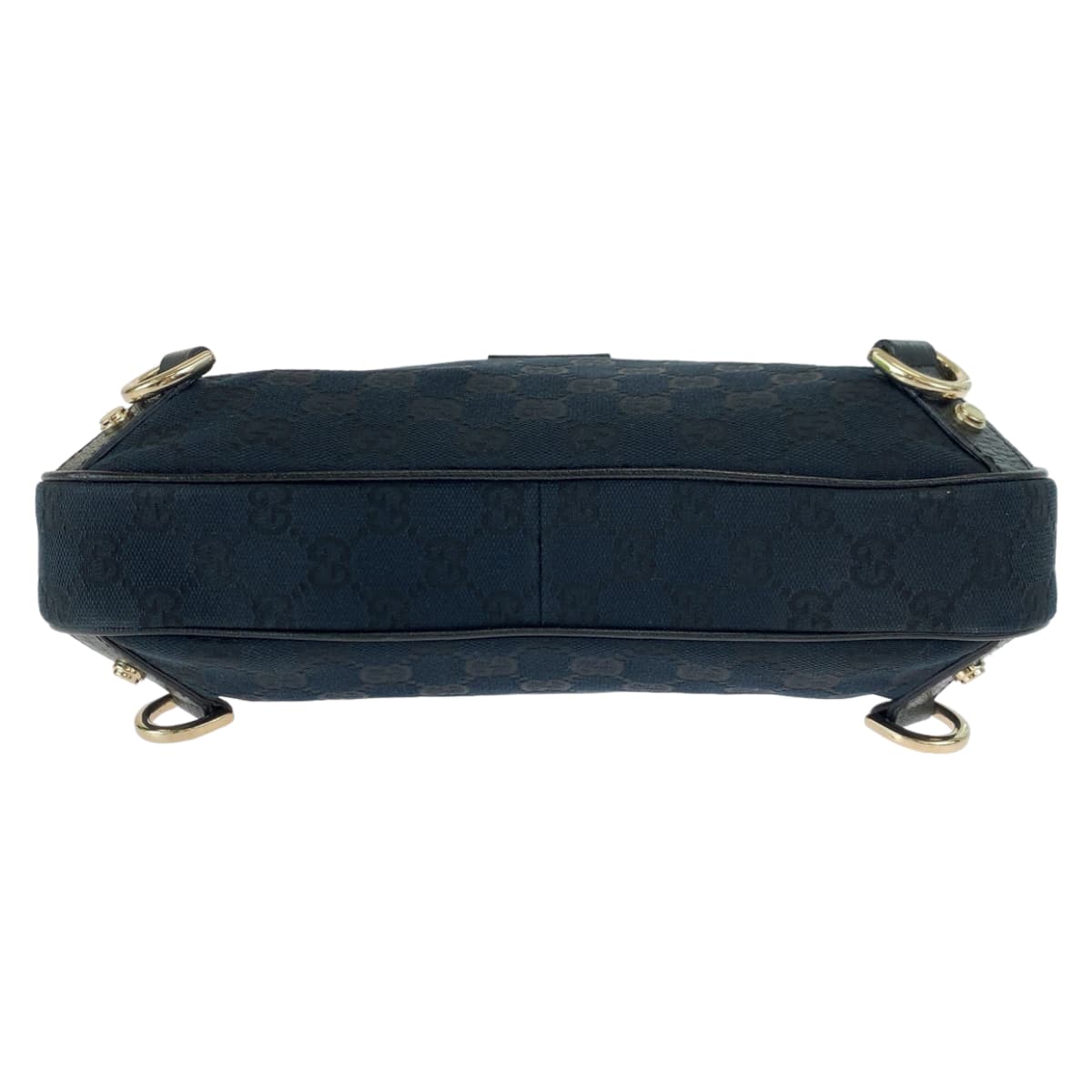 10519
GUCCI グッチ アビー ブラック 黒 GGキャンバス / レザー 130738 ハンドバッグ トートバッグ  レディース