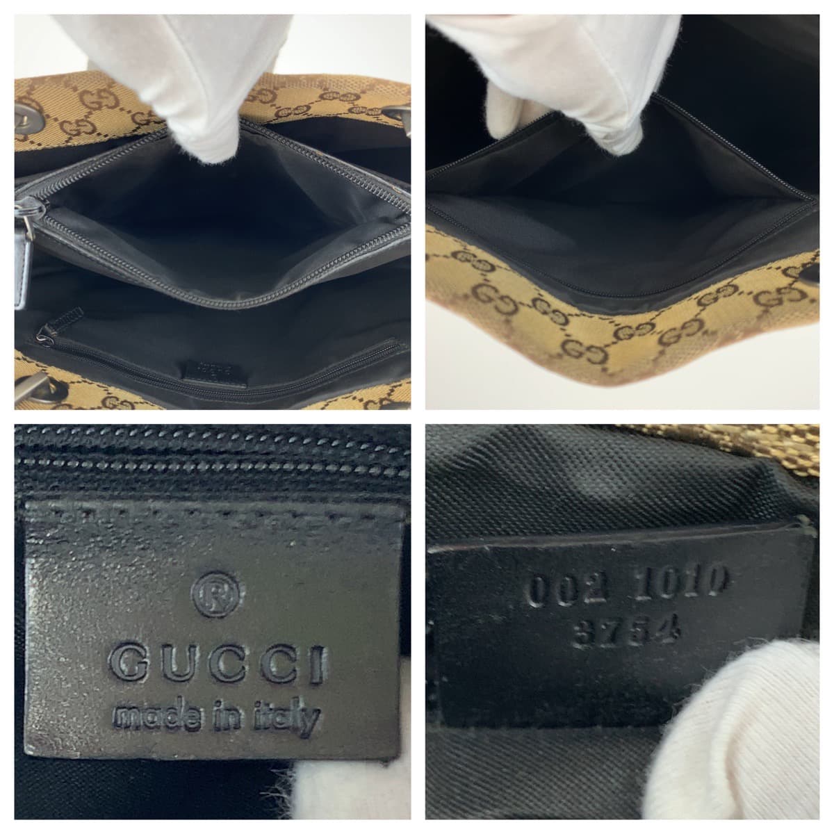 GUCCI グッチ バンブー GGキャンバス 0021010 ハンドバッグ トートバッグ  レディース