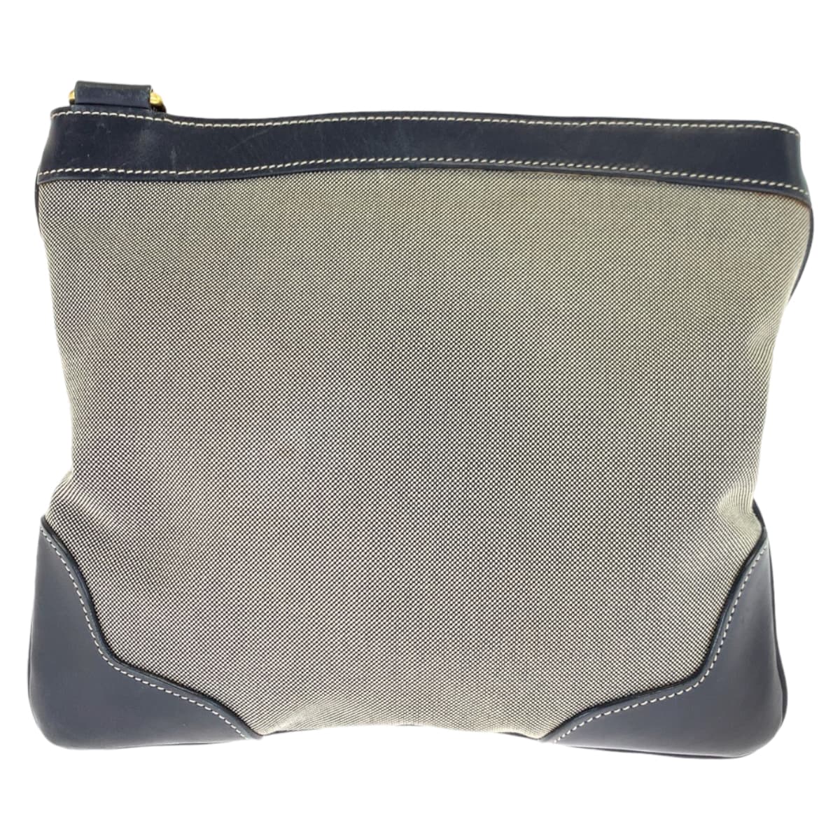 10536
PRADA プラダ ロゴジャガード ブラック 黒 グレー ゴールド金具 キャンバス / レザー ショルダーバッグ 斜め掛け メッセンジャーバッグ  メンズ