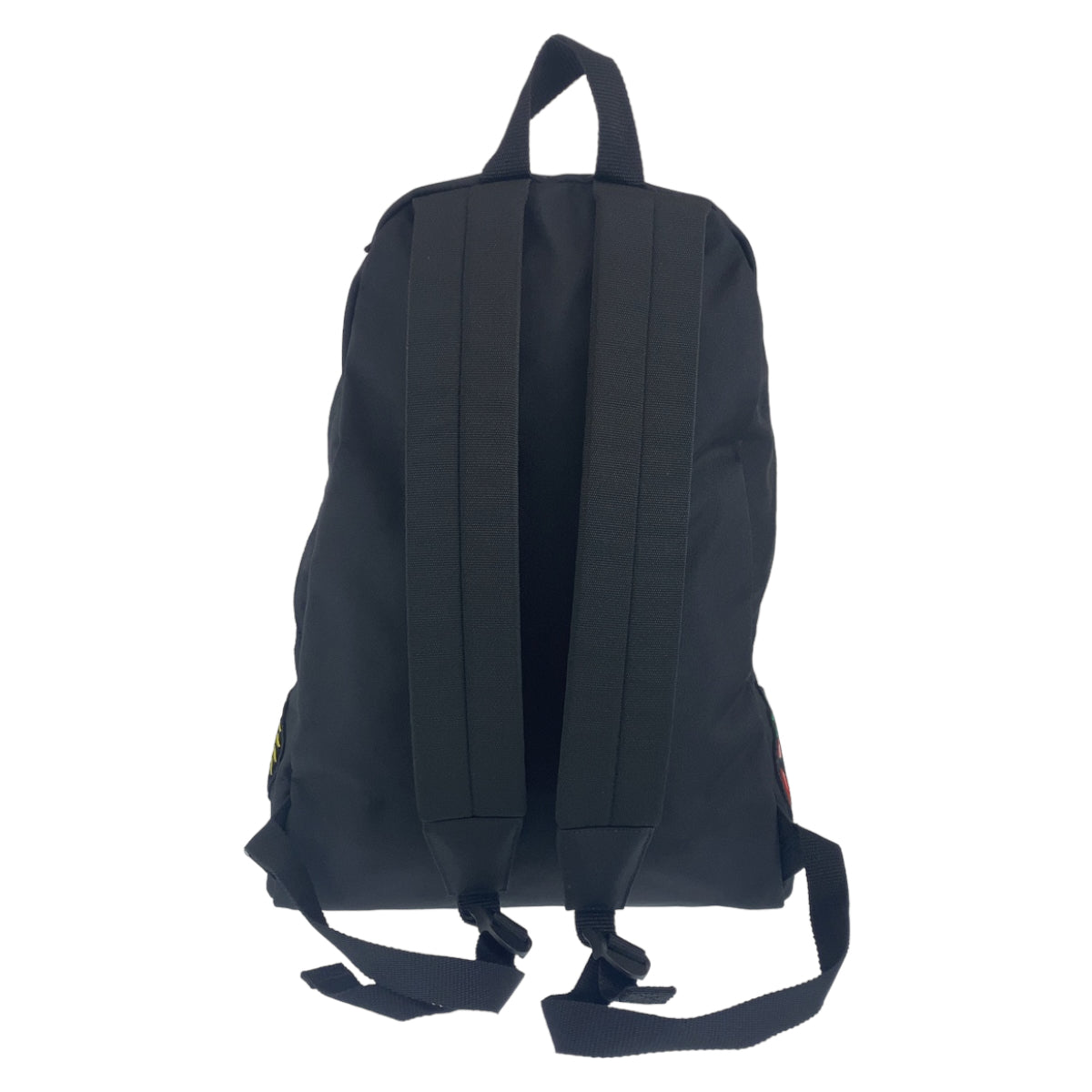 BALENCIAGA バレンシアガ エクスプローラー ロゴパッチ ブラック 黒 マルチカラー イカットナイロンキャンバス 503221 1000 R リュックサック デイパック  メンズ
