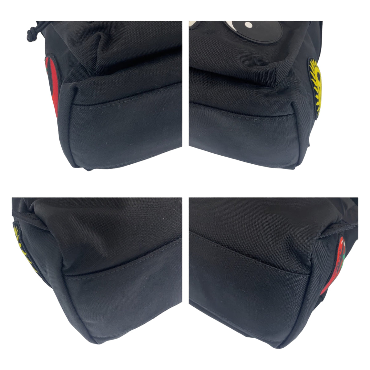BALENCIAGA バレンシアガ エクスプローラー ロゴパッチ ブラック 黒 マルチカラー イカットナイロンキャンバス 503221 1000 R リュックサック デイパック  メンズ
