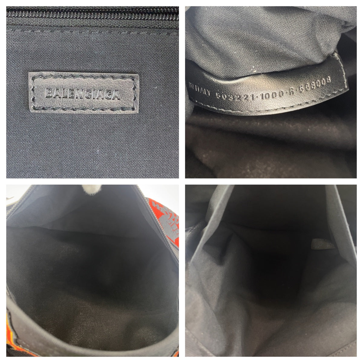 BALENCIAGA バレンシアガ エクスプローラー ロゴパッチ ブラック 黒 マルチカラー イカットナイロンキャンバス 503221 1000 R リュックサック デイパック  メンズ