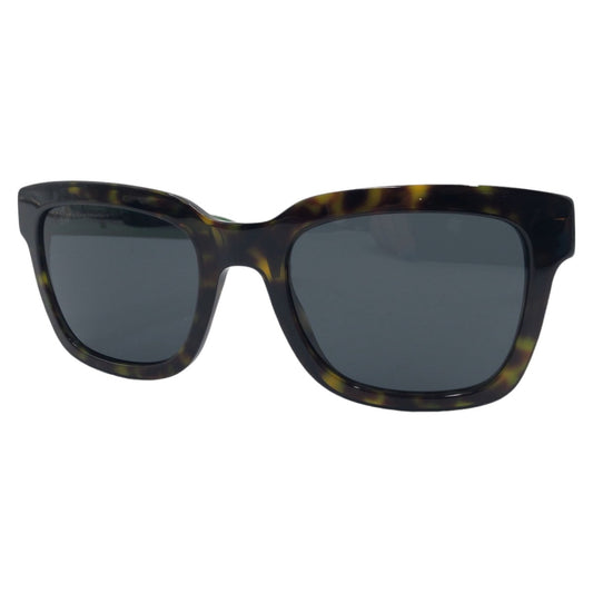 10553
 GUCCI Gucci Sherry Line Unisex Marble Brown Green Red Gold Hardware Plastic Sunglasses Wellington Men's