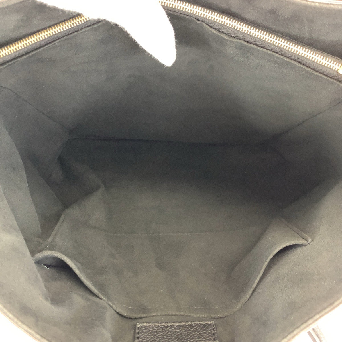 LOUIS VUITTON ルイヴィトン ダミエ エベヌ リバーサイド ブラウン 茶 ブラック 黒 ゴールド金具 PVC N40050 ハンドバッグ トートバッグ  レディース