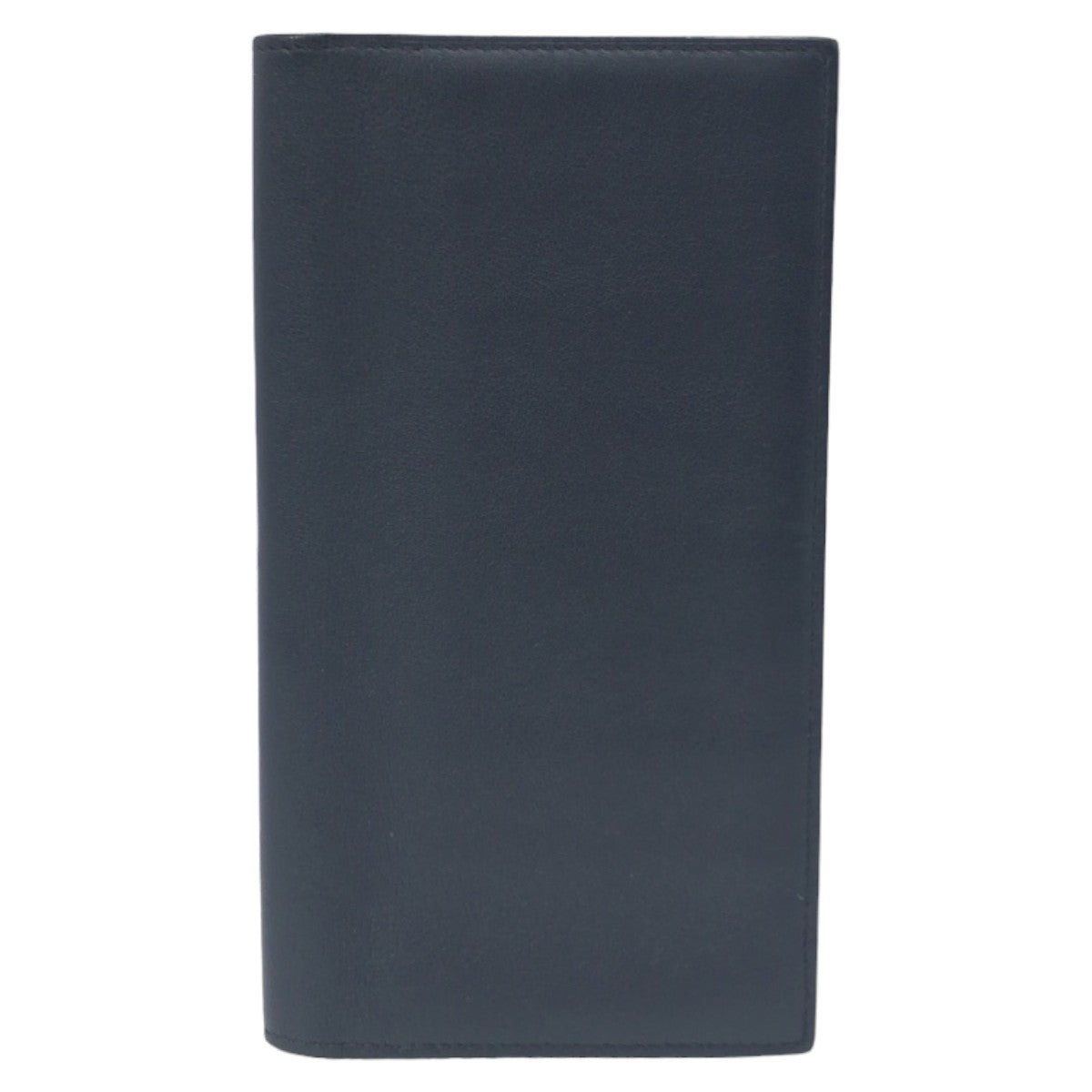 10583
HERMES エルメス シチズン ツイル ブラック 黒 レザー 札入れ 二つ折り財布 A刻印  メンズ A52