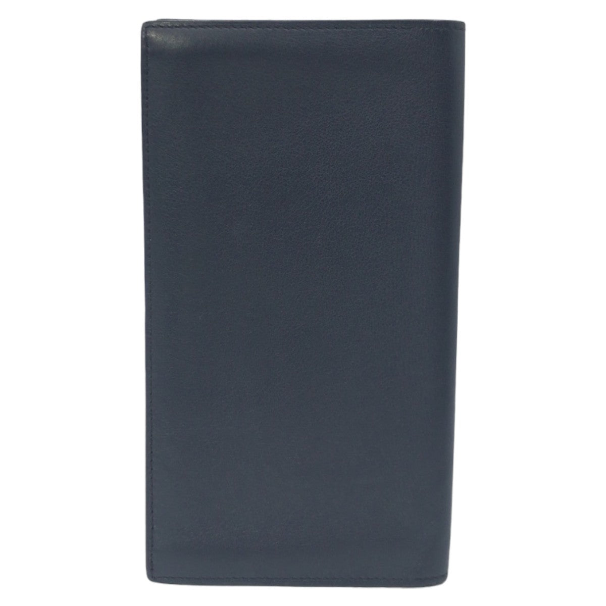 10583
HERMES エルメス シチズン ツイル ブラック 黒 レザー 札入れ 二つ折り財布 A刻印  メンズ A52