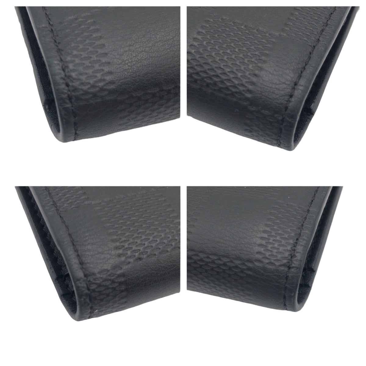 LOUIS VUITTON ルイヴィトン ポルトフォイユ ブラザ ダミエ アンフィニ ブラック 黒 シルバー金具 レザー N63010 長財布 ロングウォレット  メンズ