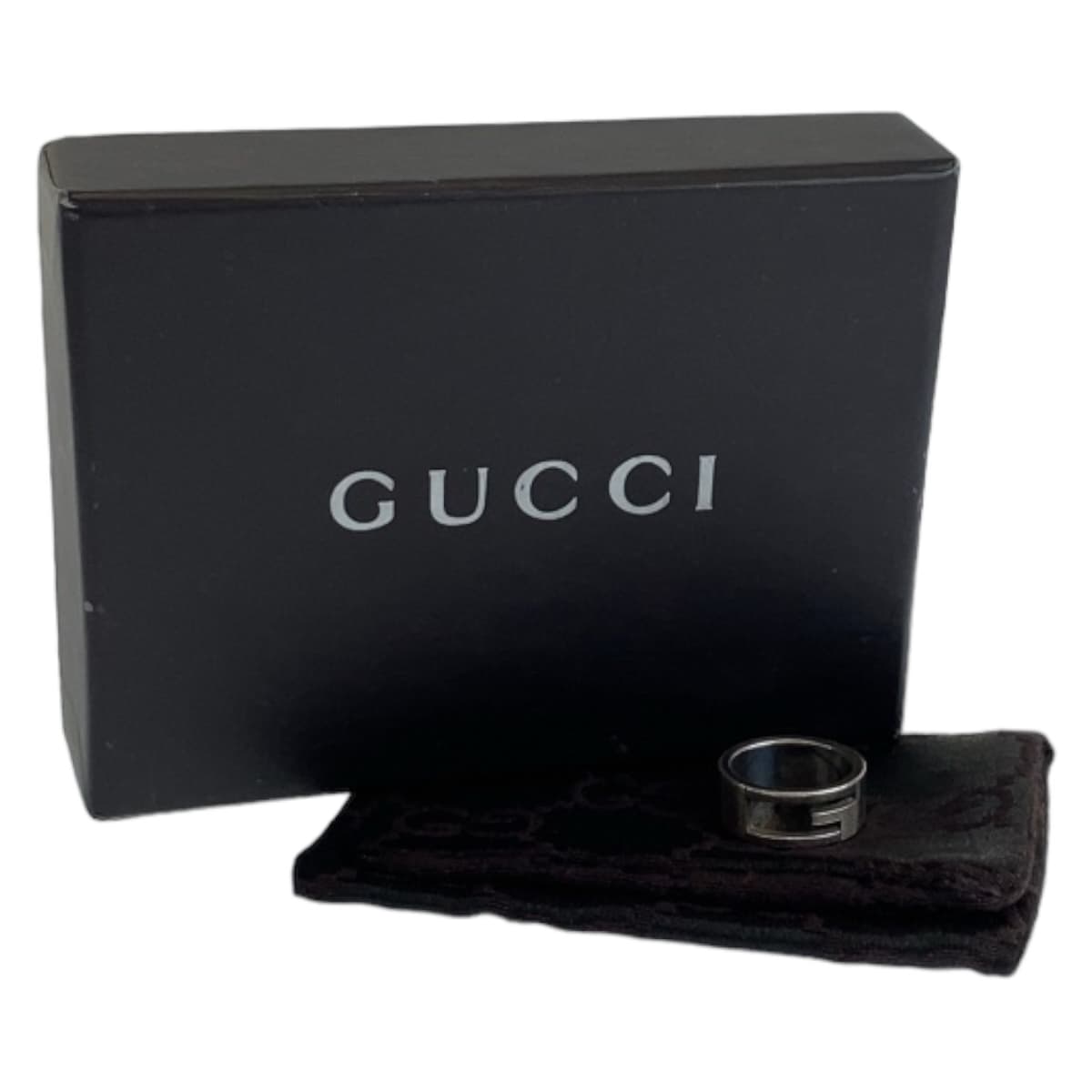 GUCCI グッチ ブランデットG サイズ表記12 シルバー シルバー925 リング 男女兼用 12号  メンズ