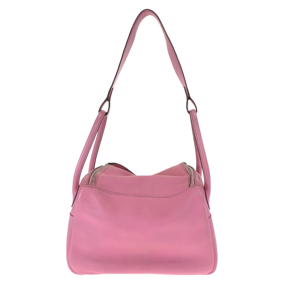 HERMES エルメス リンディ26 ピンク シルバー金具 レザー / トリヨンクレマンス ショルダーバッグ ハンドバッグ 2way  レディース
