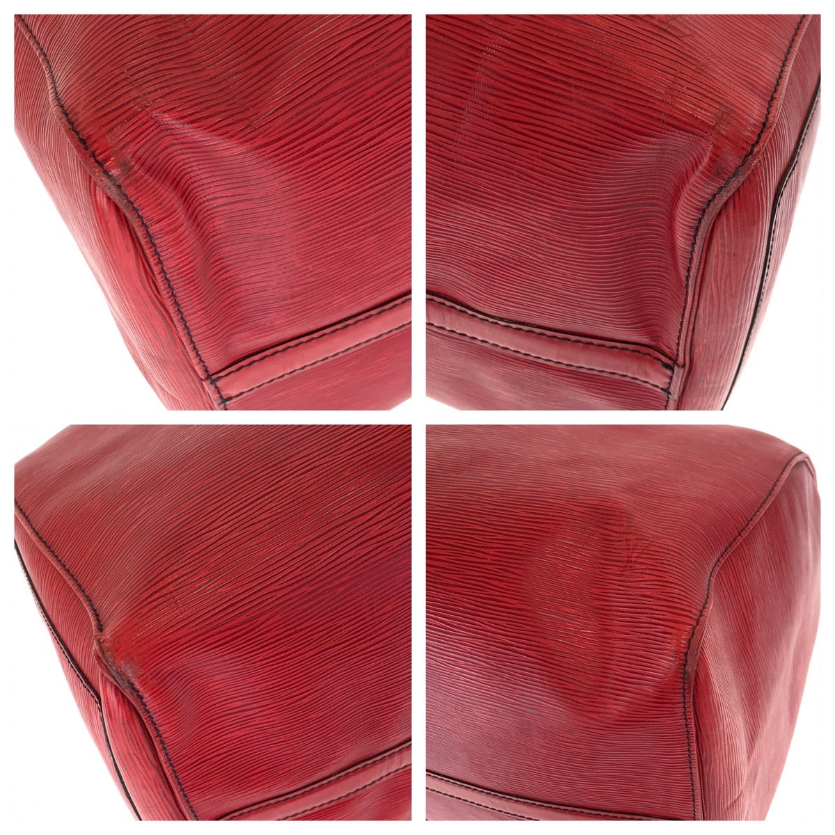 10602
LOUIS VUITTON ルイヴィトン エピ キーポル55 レッド 赤 ゴールド金具 エピレザー M42957 ボストンバッグ 旅行バッグ 男女兼用  メンズ