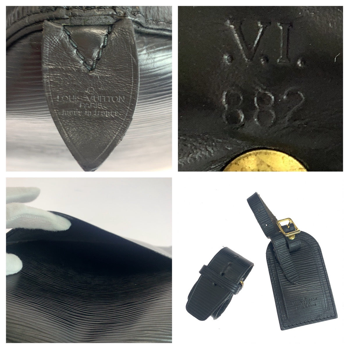 LOUIS VUITTON ルイヴィトン エピ キーポル55 ノワール ブラック 黒 ゴールド金具 エピレザー M42952 ボストンバッグ 旅行バッグ  メンズ