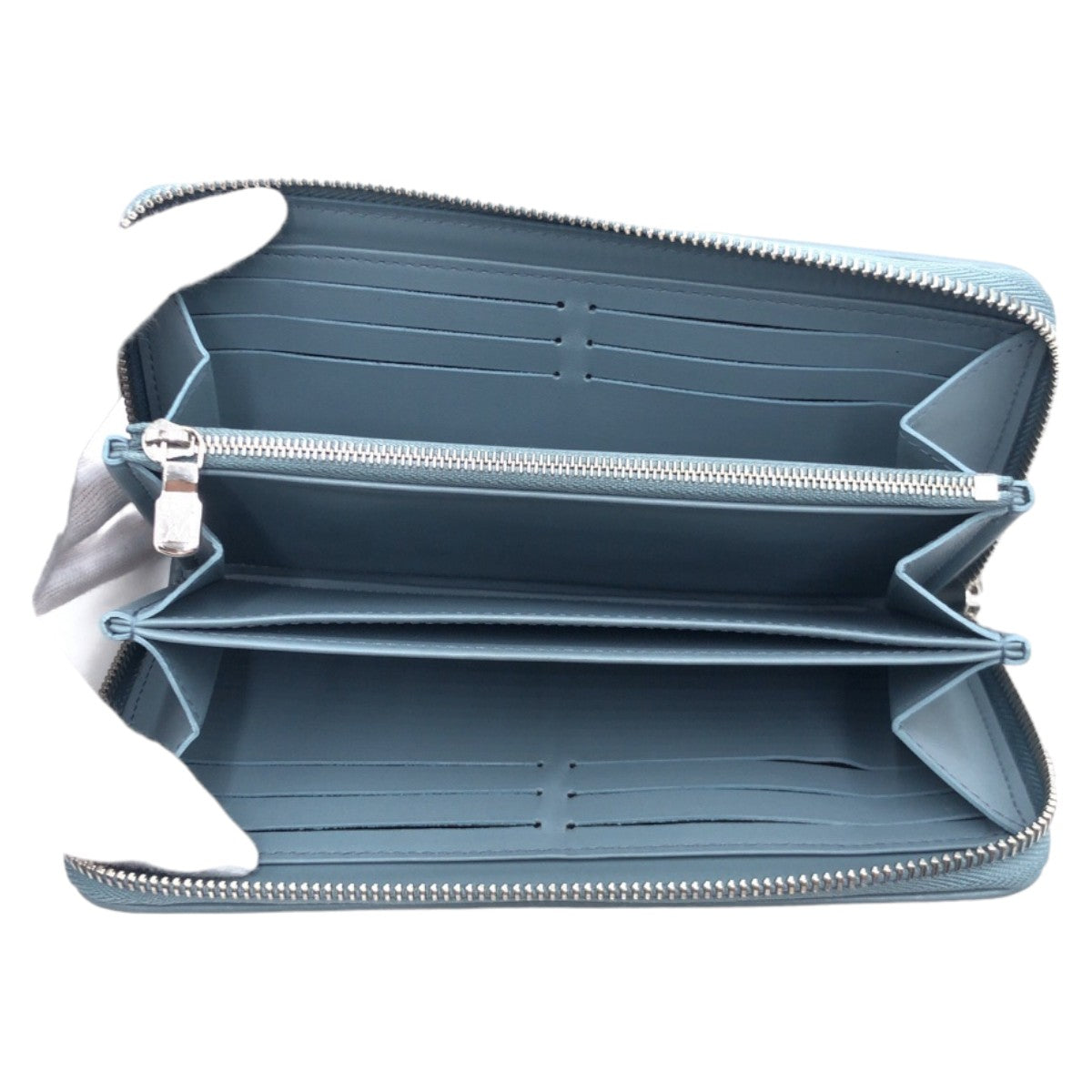 10617
LOUIS VUITTON ルイヴィトン クッサン モノグラム エンボス 日本限定色 ブルーグラシエール シルバー金具 レザー M81707 長財布 ジッピーウォレット ロングウォレット ラウンドファスナー  レディース