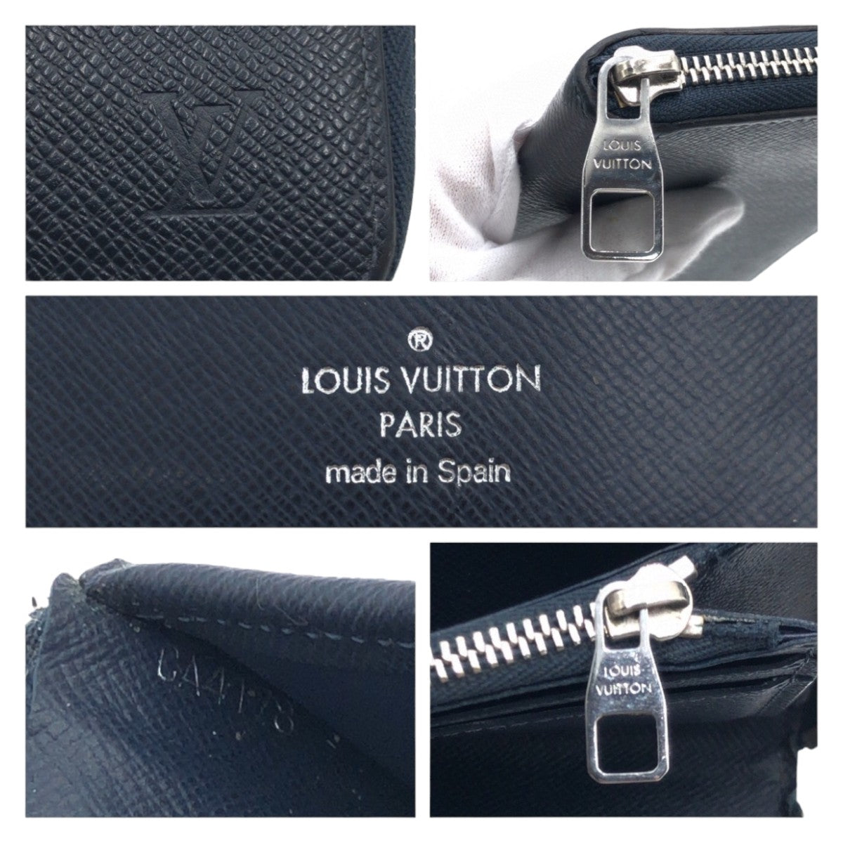 10620
LOUIS VUITTON ルイヴィトン タイガ ジッピーウォレット ヴェルティカル アルドワーズ ブラック シルバー金具 レザー M30503 長財布 ラウンドファスナー ラウンドジップ  メンズ