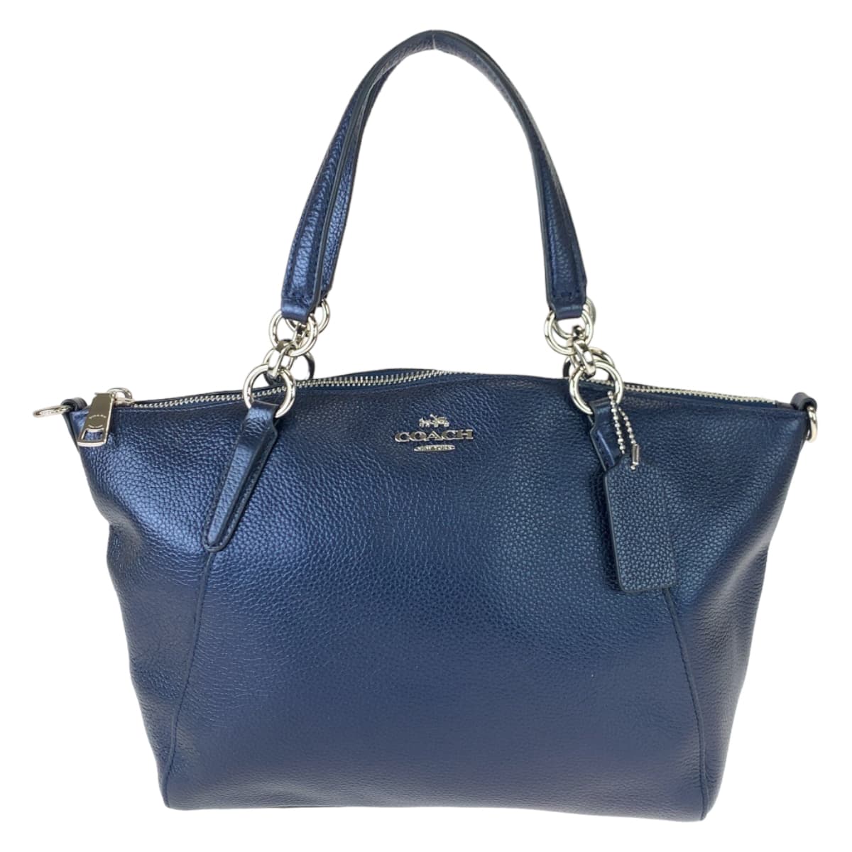 COACH コーチ マディソン ネイビー レザー 56127 ショルダーバッグ ハンドバッグ 2way  レディース