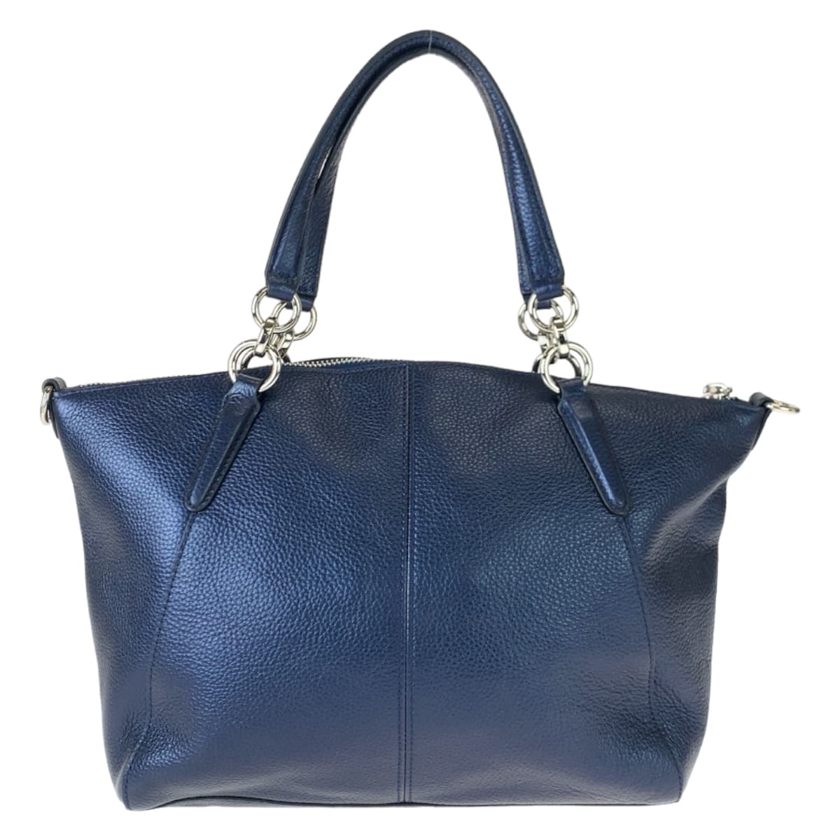 COACH コーチ マディソン ネイビー レザー 56127 ショルダーバッグ ハンドバッグ 2way  レディース
