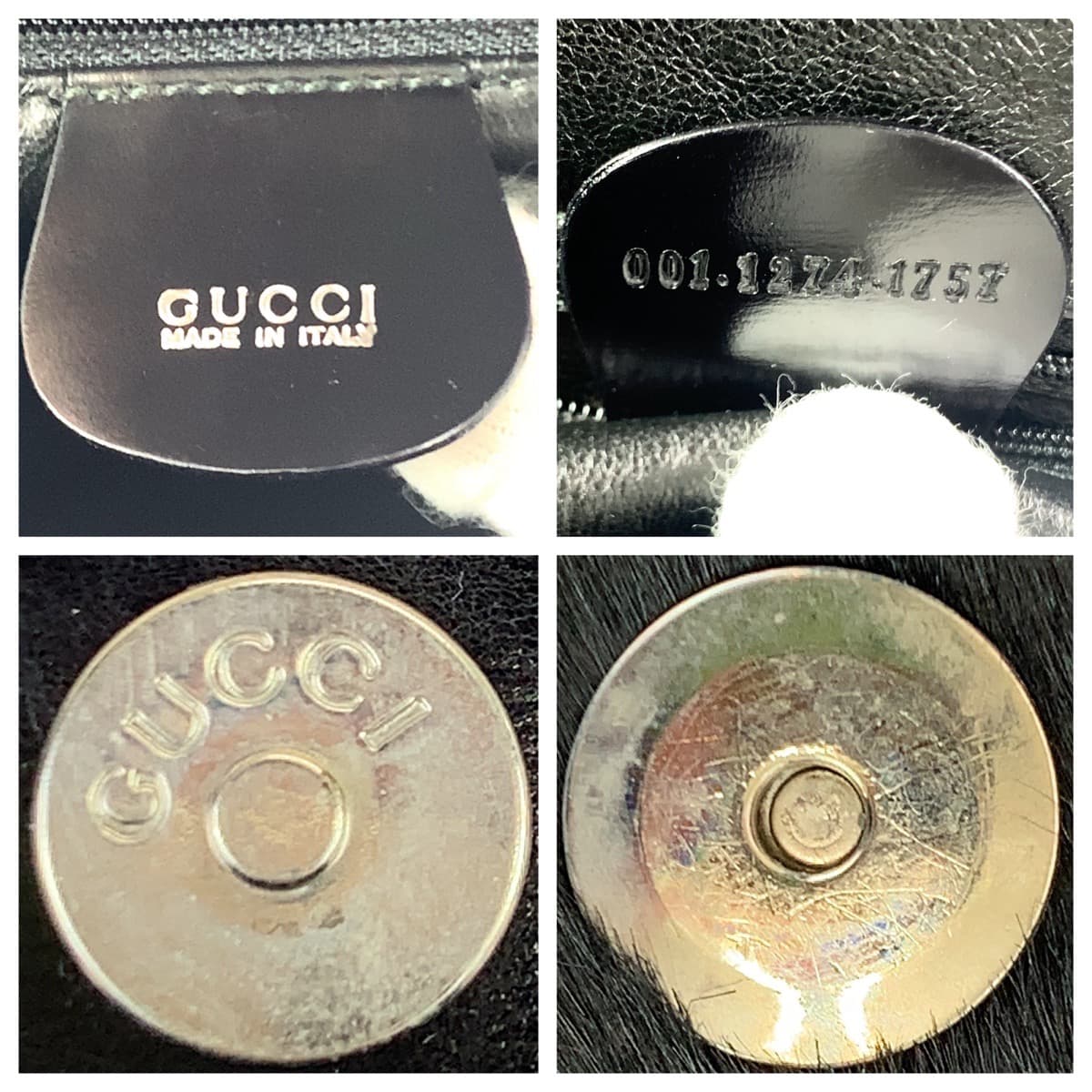 00639
GUCCI グッチ ヴィンテージ オールドグッチ ブラック ハラコ 001 1274 1757 ショルダーバッグ レディース ABP40