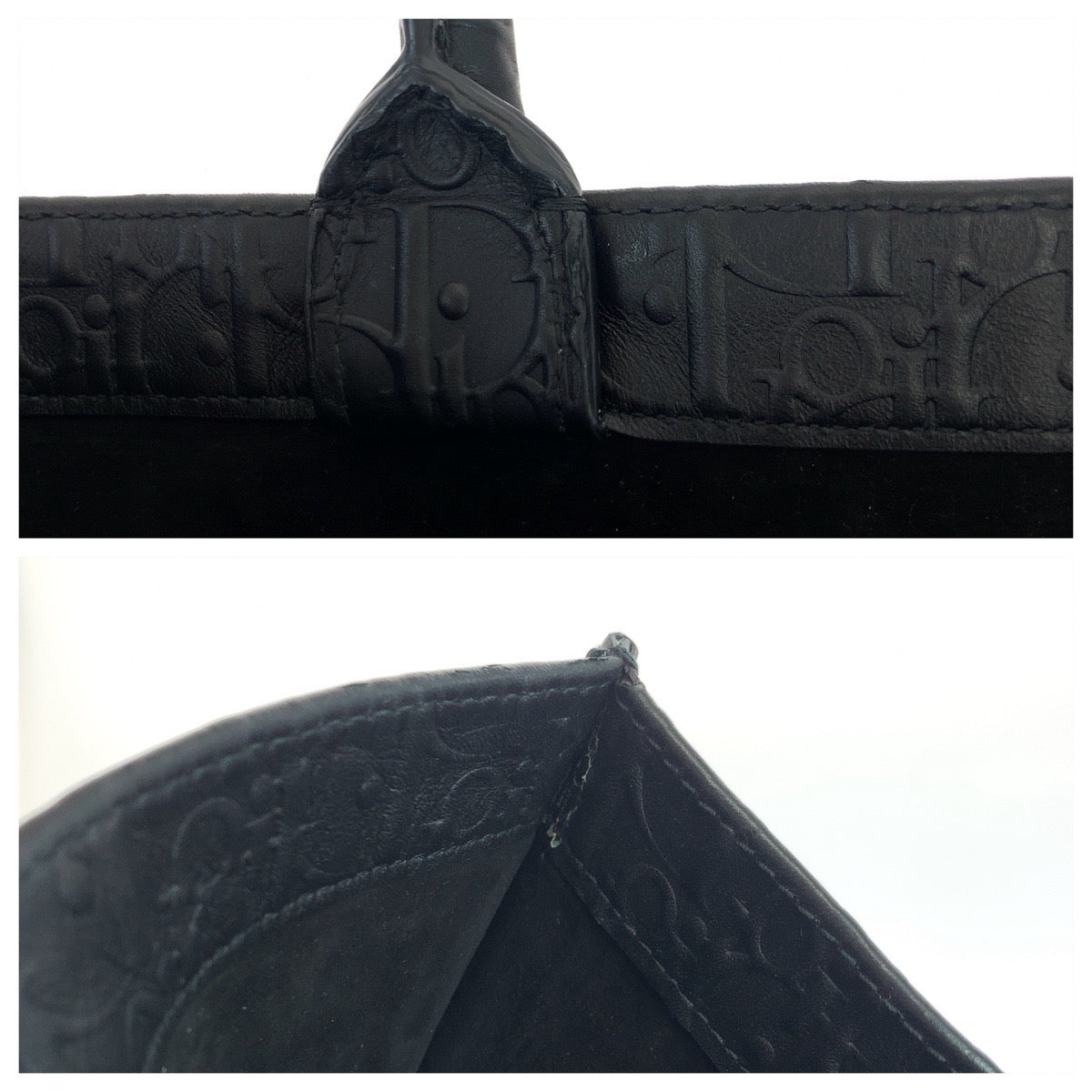 10663
Dior ディオール オブリーク トロッター ブックトート ラージ ブラック 黒 オールレザー カーフ 62 MA 0252 トートバッグ ハンドバッグ  メンズ