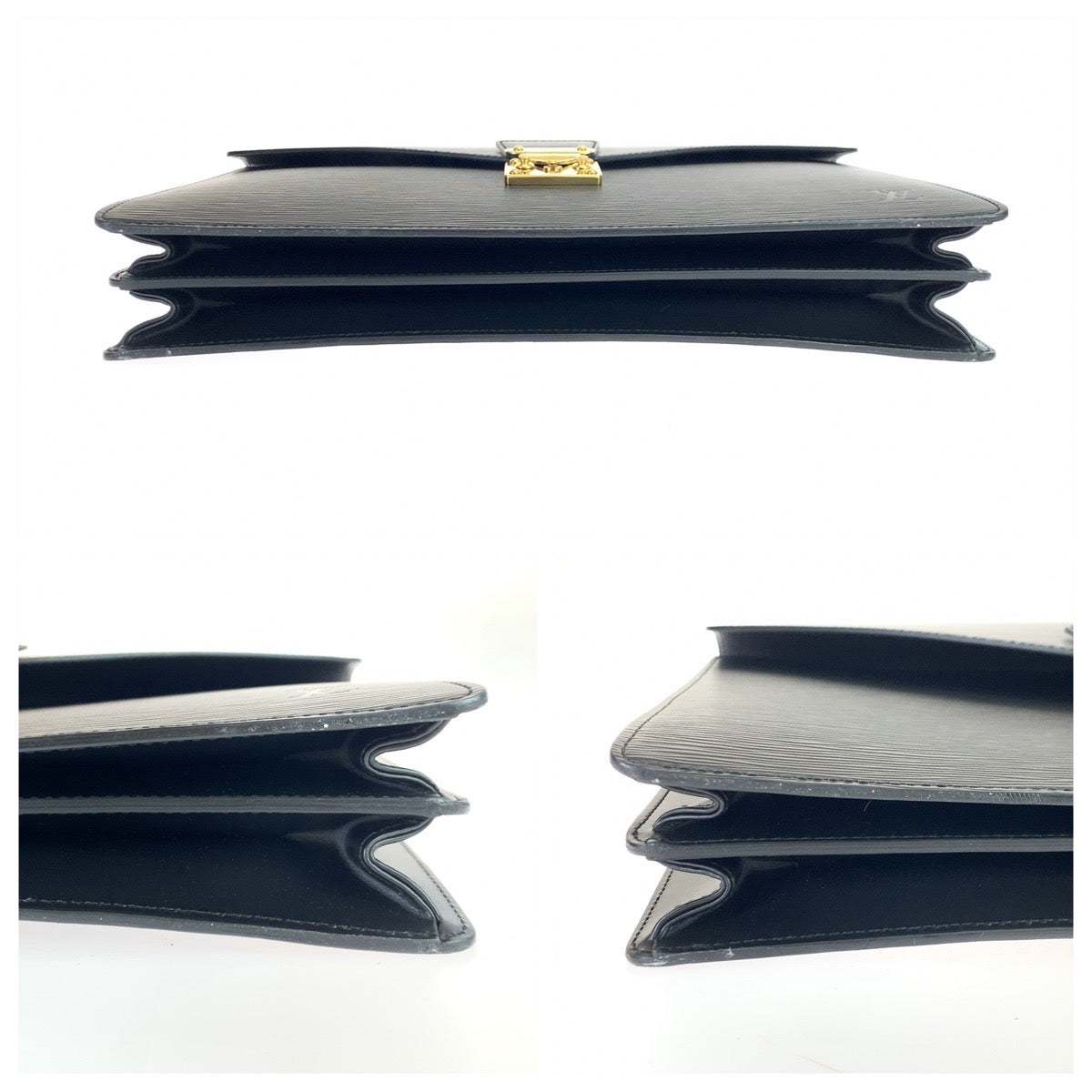 10669
LOUIS VUITTON ルイヴィトン エピ セルヴィエットコンセイエ ブラック 黒 ゴールド金具 エピレザー M54422 ビジネスバッグ ブリーフケース  メンズ