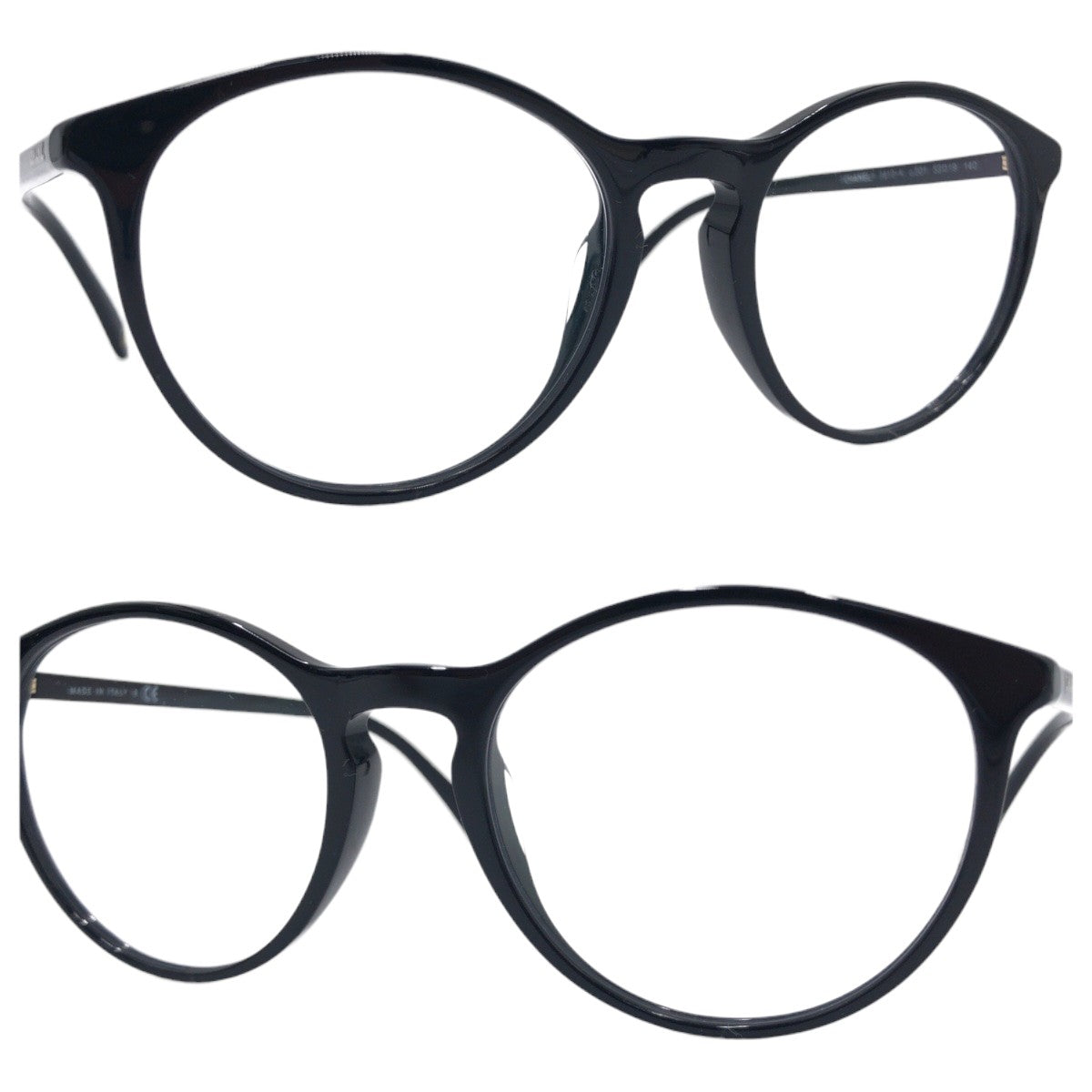 CHANEL シャネル ココマーク ブラック 黒 プラスチック BC27030450 3413-A c.501 53□10 140 メガネ サングラス  レディース