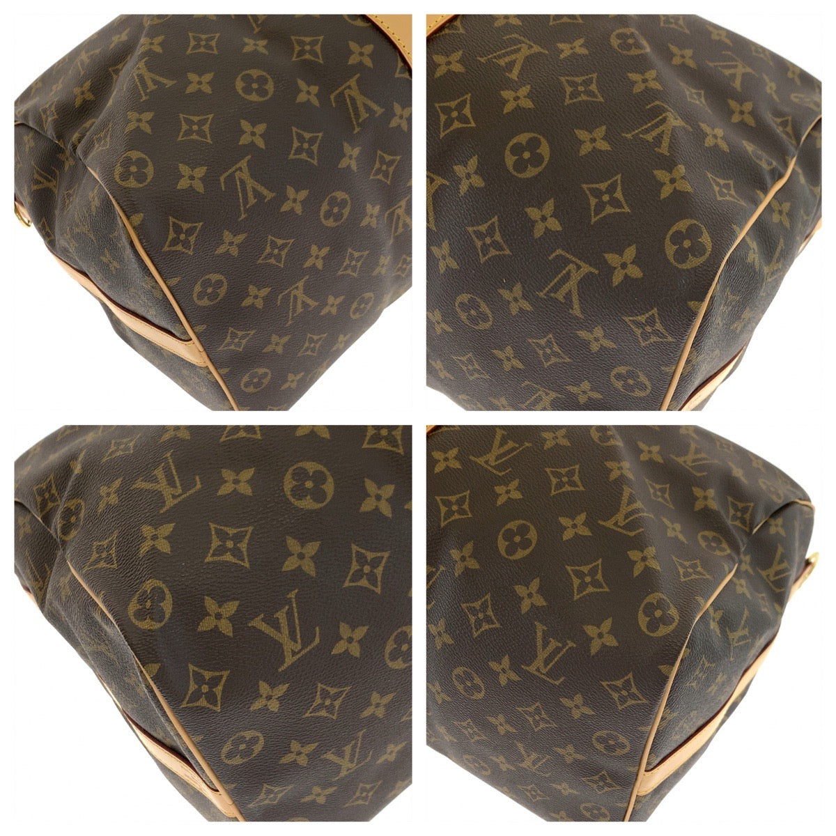 10691
LOUIS VUITTON ルイヴィトン モノグラム キーポルバンドリエール50 男女兼用 ブラウン 茶 ベージュ ゴールド金具 PVC M41416 ショルダーバッグ ボストンバッグ 2way  メンズ