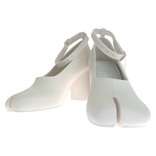 Maison Margiela Size 36 White Rubber S58WL0222 P4365 Pumps Tabi Women's