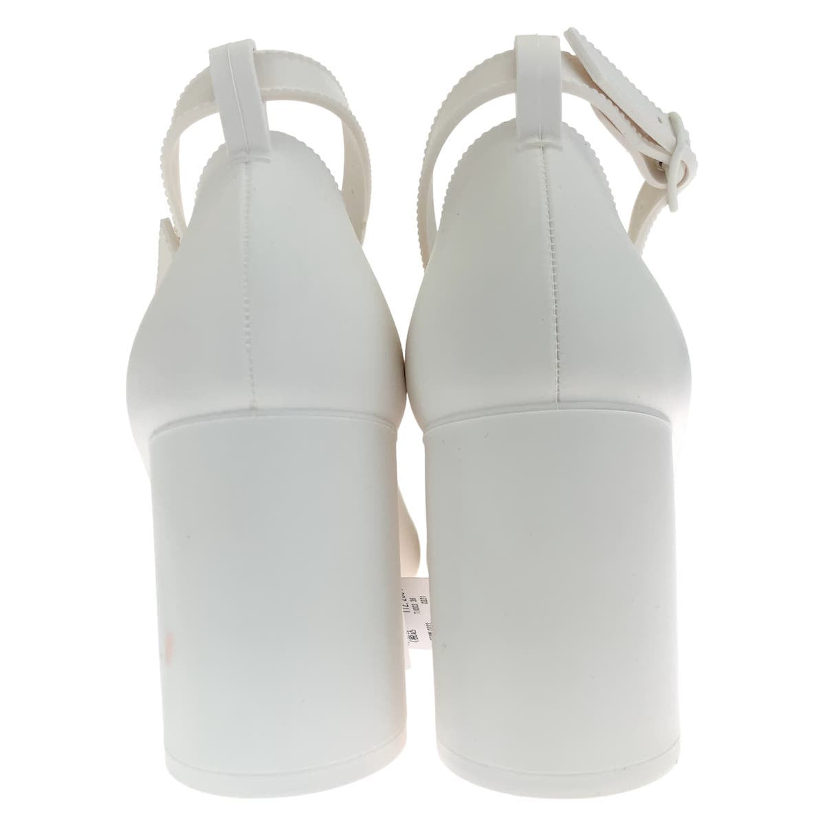 Maison Margiela Size 36 White Rubber S58WL0222 P4365 Pumps Tabi Women's