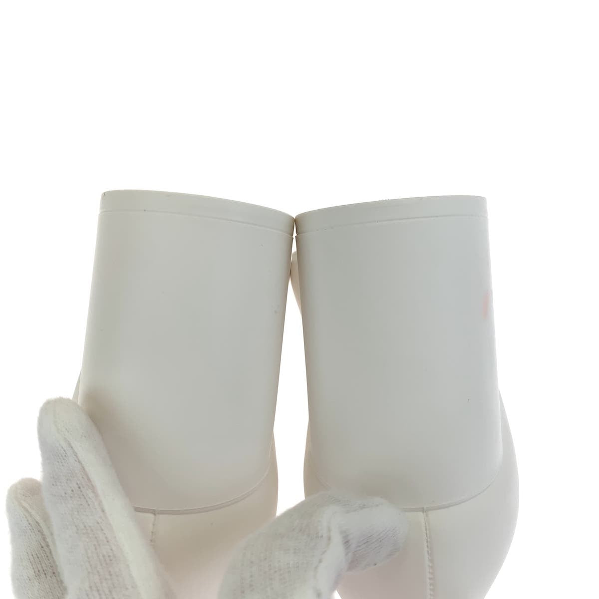 Maison Margiela Size 36 White Rubber S58WL0222 P4365 Pumps Tabi Women's