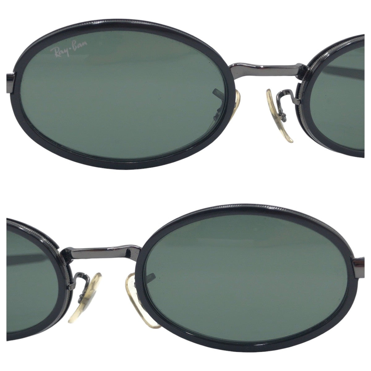 Ray-Ban レイバン 男女兼用 ブラック 黒 メタル RB3123 W3087 サングラス オーバル  メンズ