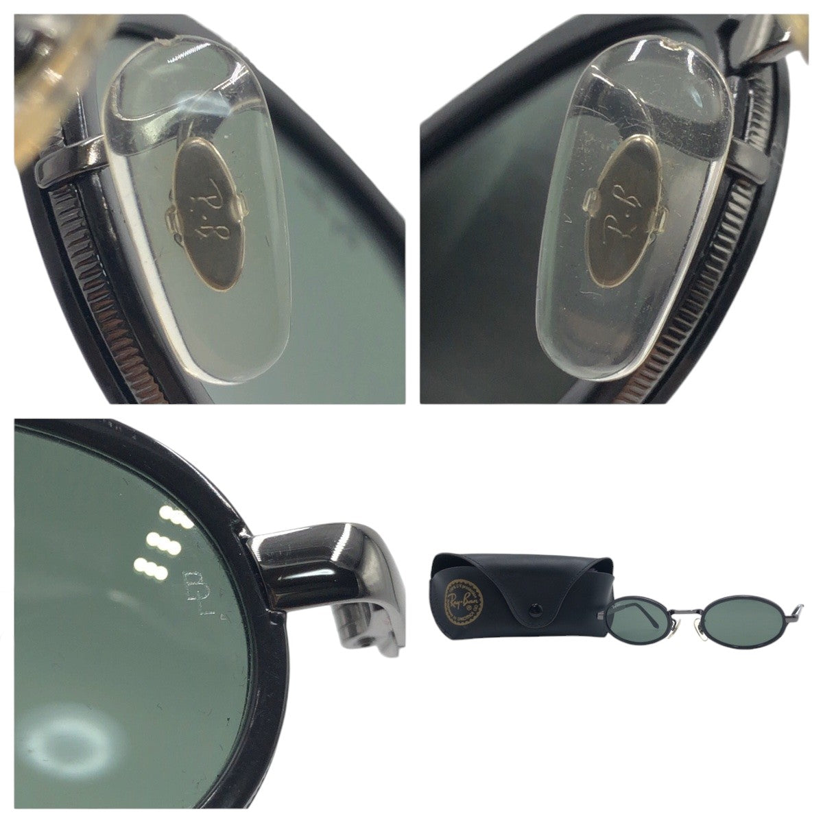 Ray-Ban レイバン 男女兼用 ブラック 黒 メタル RB3123 W3087 サングラス オーバル  メンズ