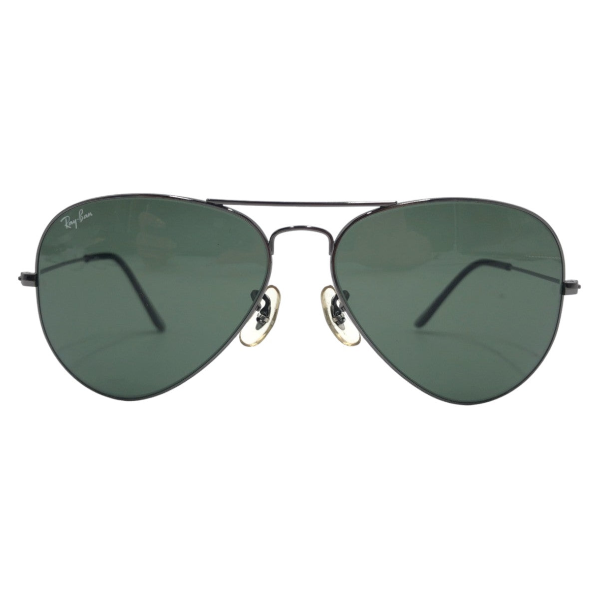 Ray-Ban B&amp;L RAY-BAN USA Aviator Unisex Black Metal W3130 PXBK 58□14 Sunglasses Teardrop Men's