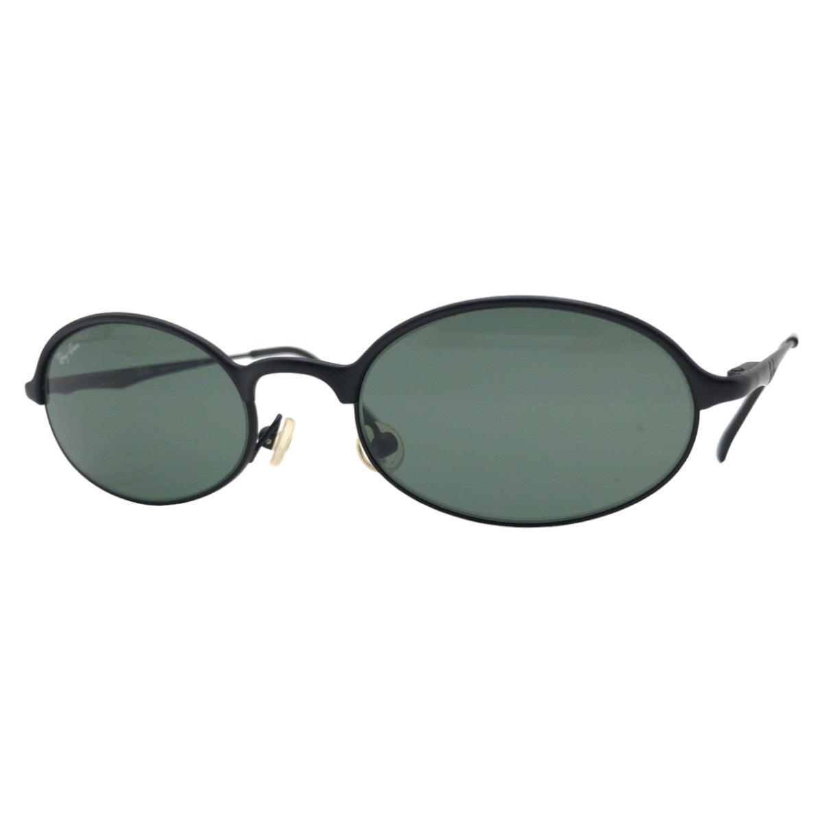 Ray-Ban B&amp;L Bausch &amp; Lomb Unisex Black Metal RB3103 W3133 Oval Sunglasses for Women