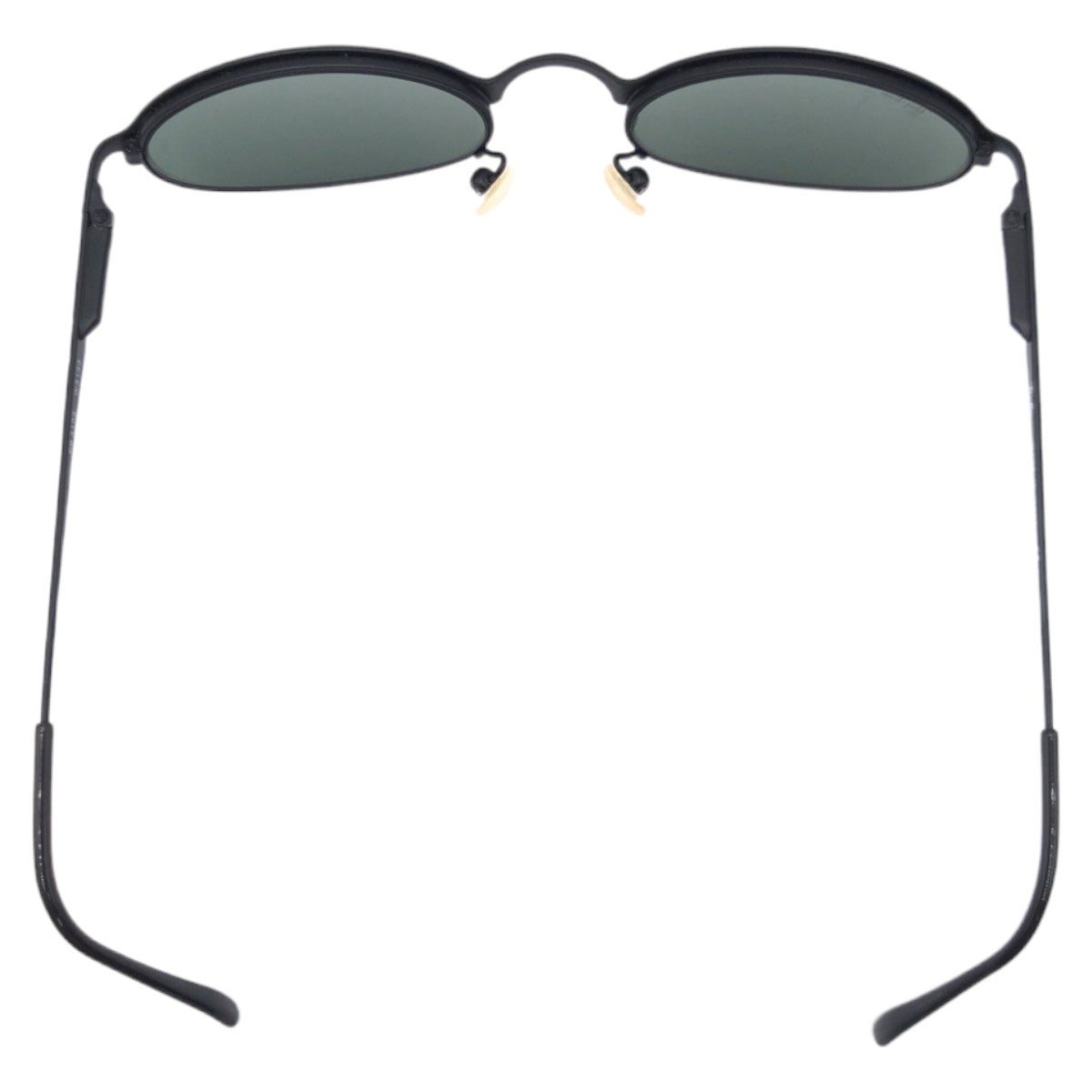 Ray-Ban B&amp;L Bausch &amp; Lomb Unisex Black Metal RB3103 W3133 Oval Sunglasses for Women