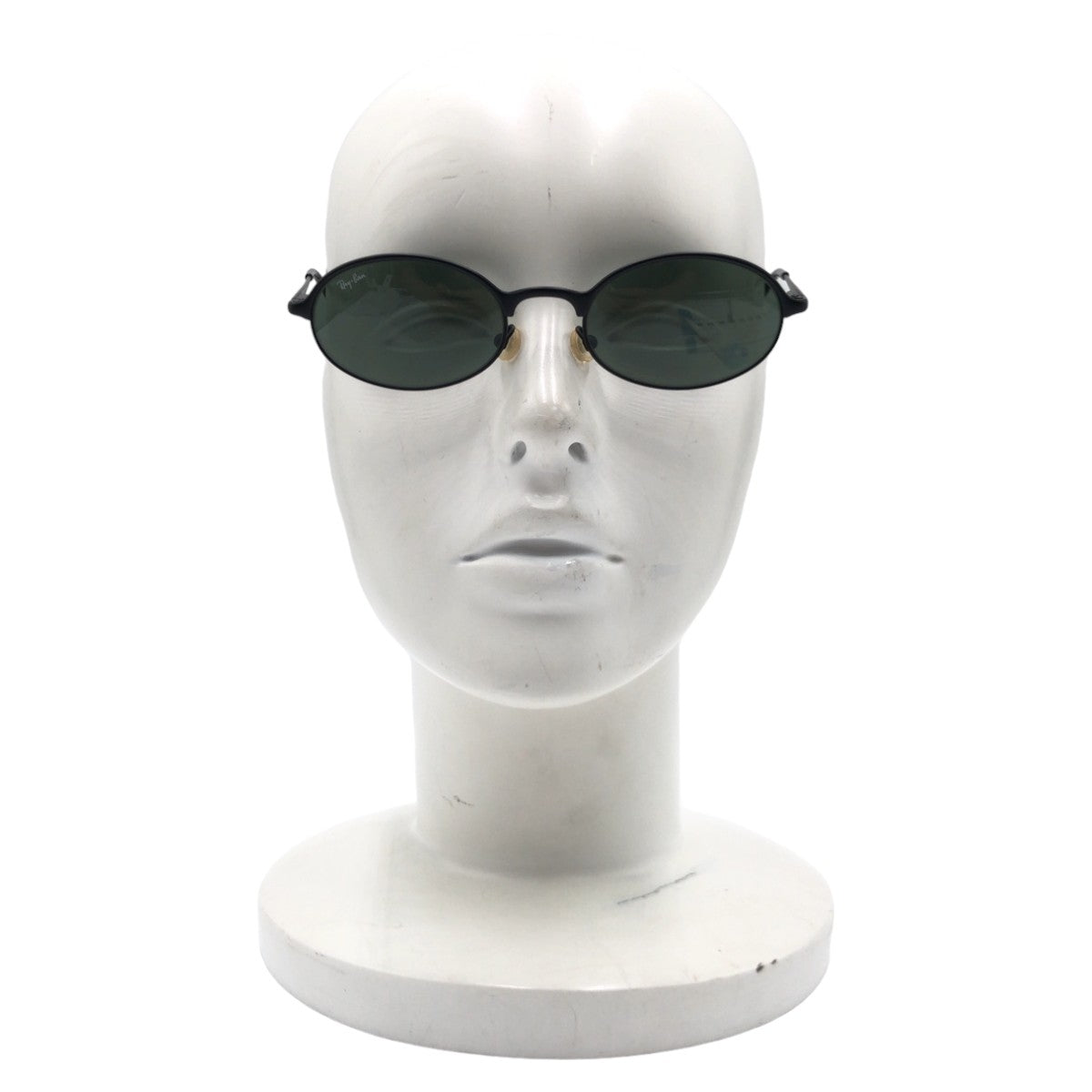 Ray-Ban B&amp;L Bausch &amp; Lomb Unisex Black Metal RB3103 W3133 Oval Sunglasses for Women