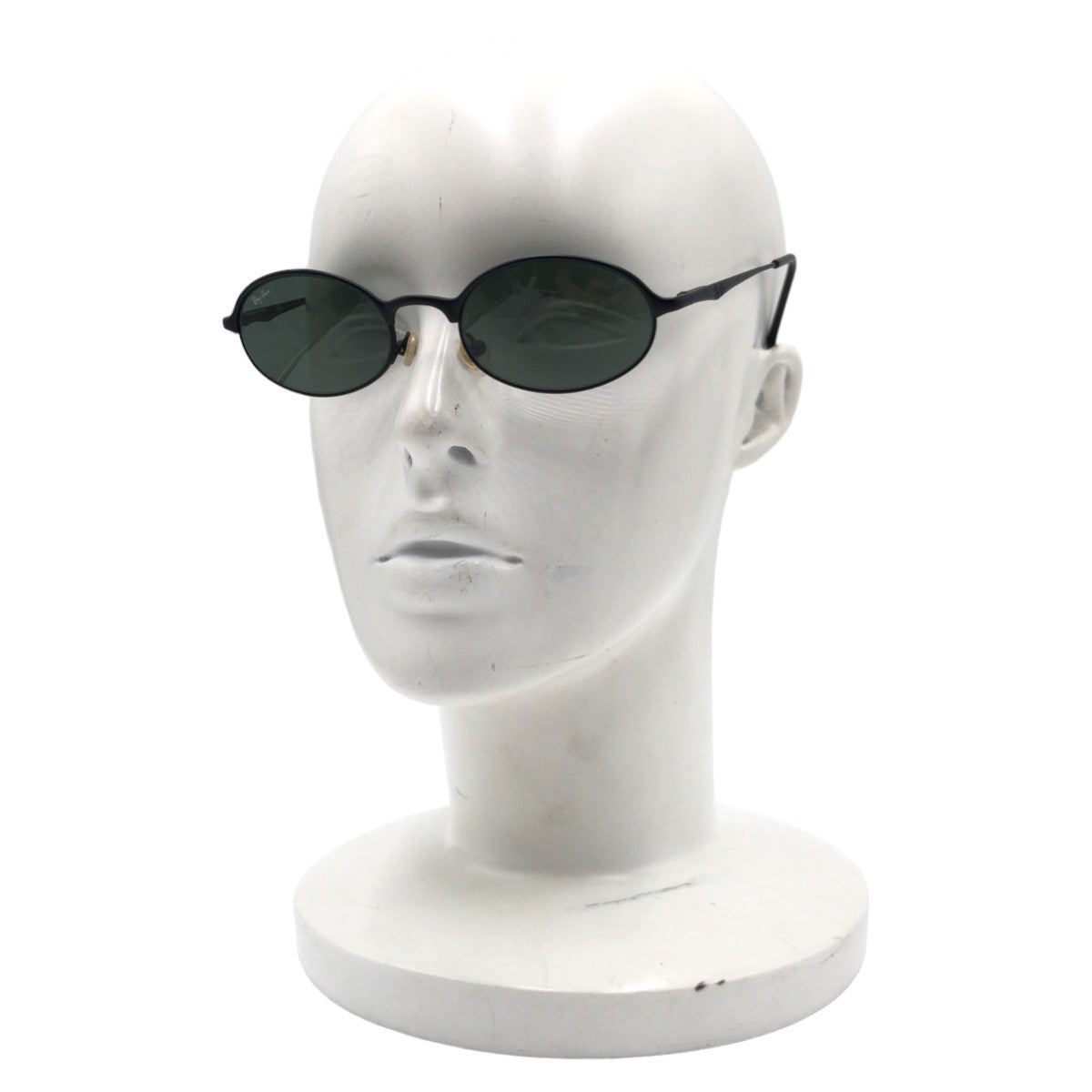 Ray-Ban B&amp;L Bausch &amp; Lomb Unisex Black Metal RB3103 W3133 Oval Sunglasses for Women