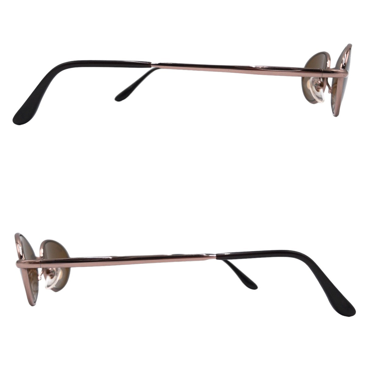 Ray-Ban Pink, Pink Gold, Brown, Metal, RB3150 016 49□19 130 Oval Sunglasses for Women